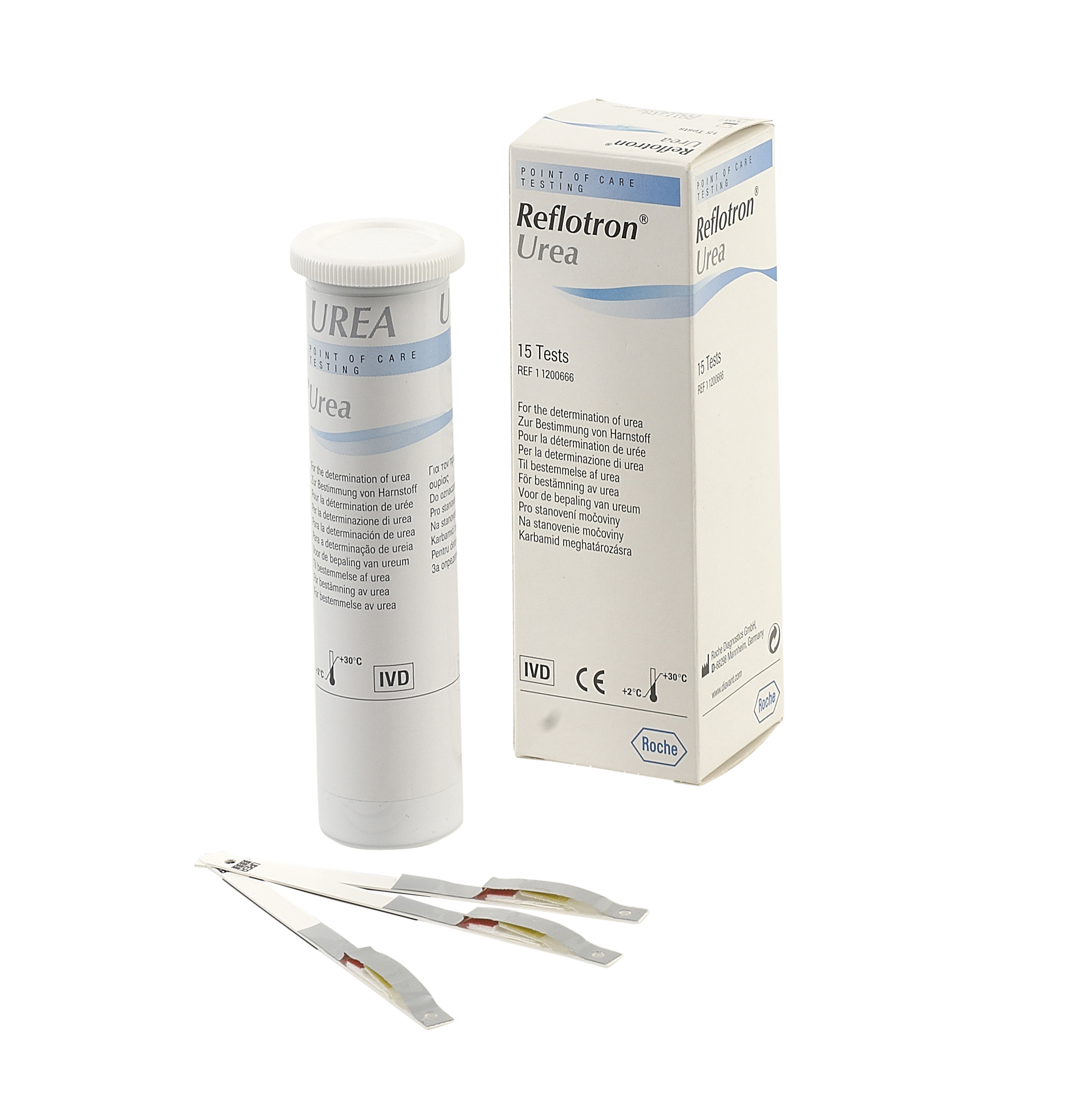 Reflotron urea 15 stk