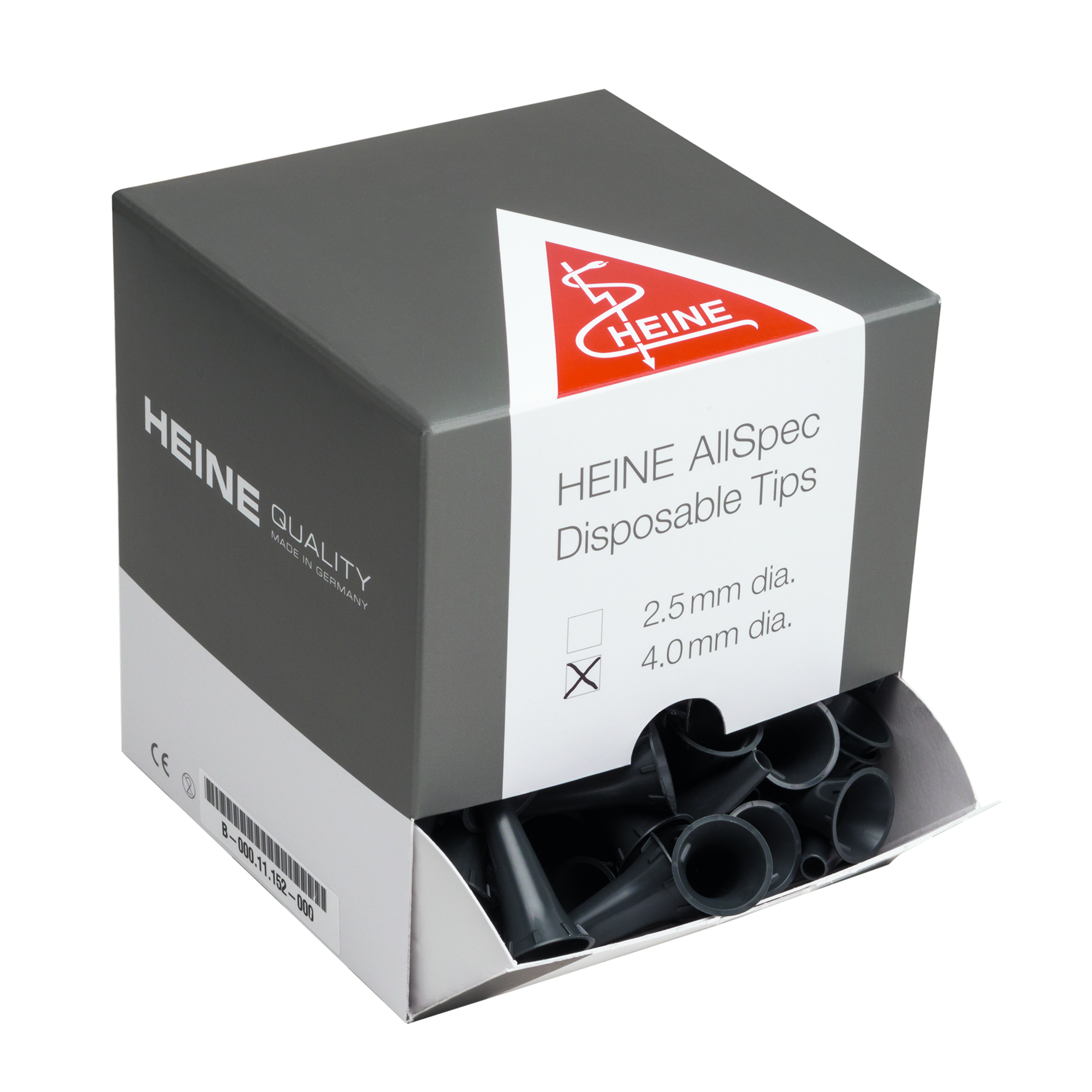 HEINE AllSpec, 4 mm eartips dispenser pack [B-000.11.152]
