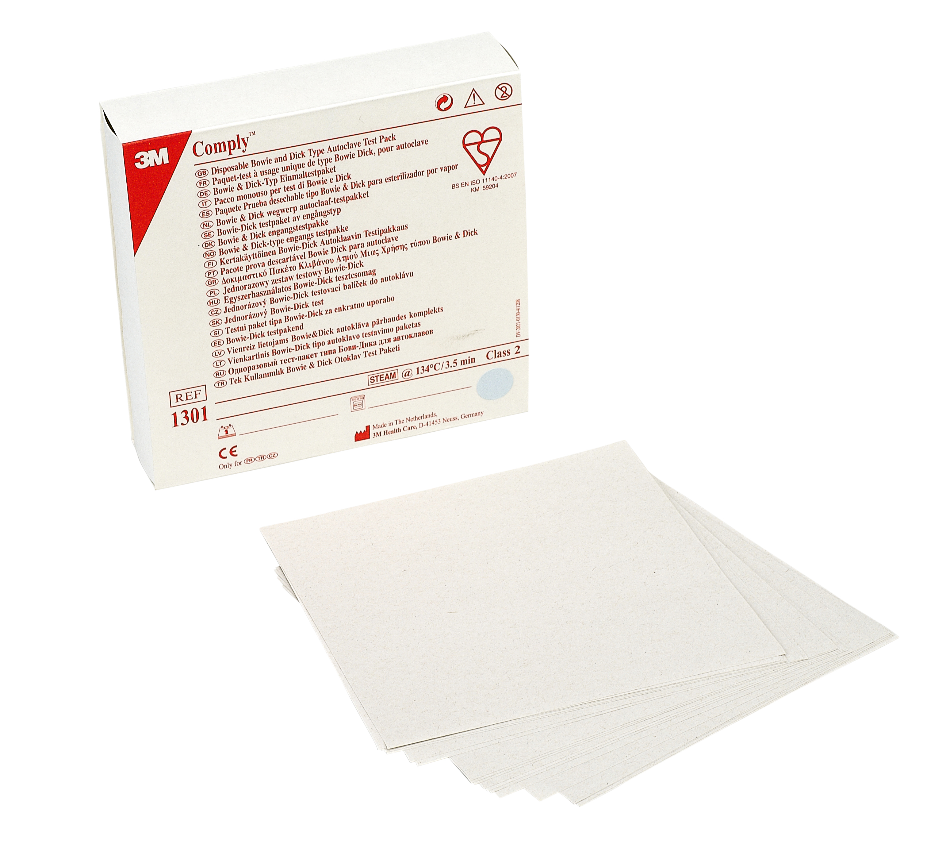 3M Comply Bowie&Dick test, [1301] 20 st