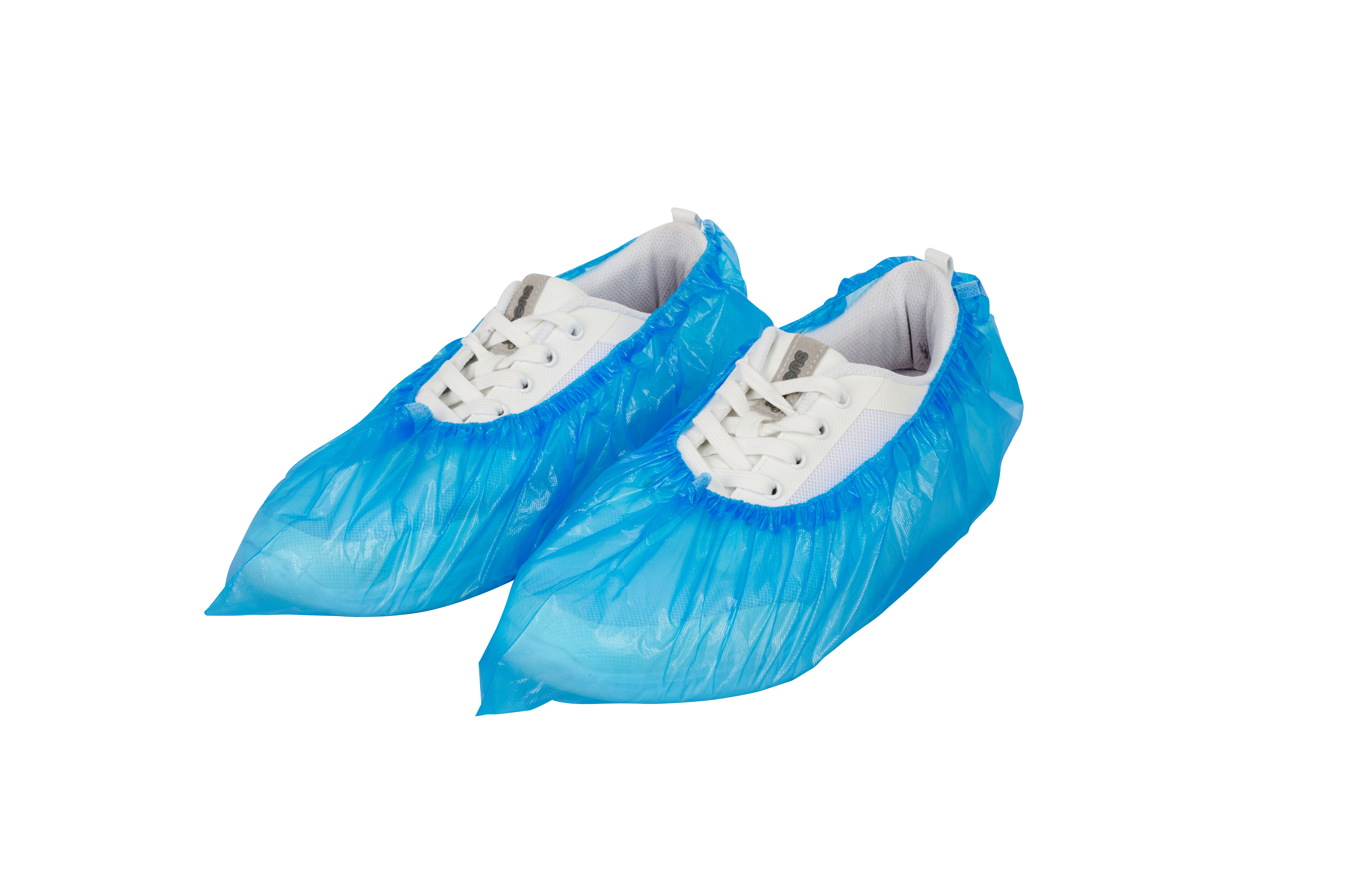 KRUUSE Disposable shoe covers, blue