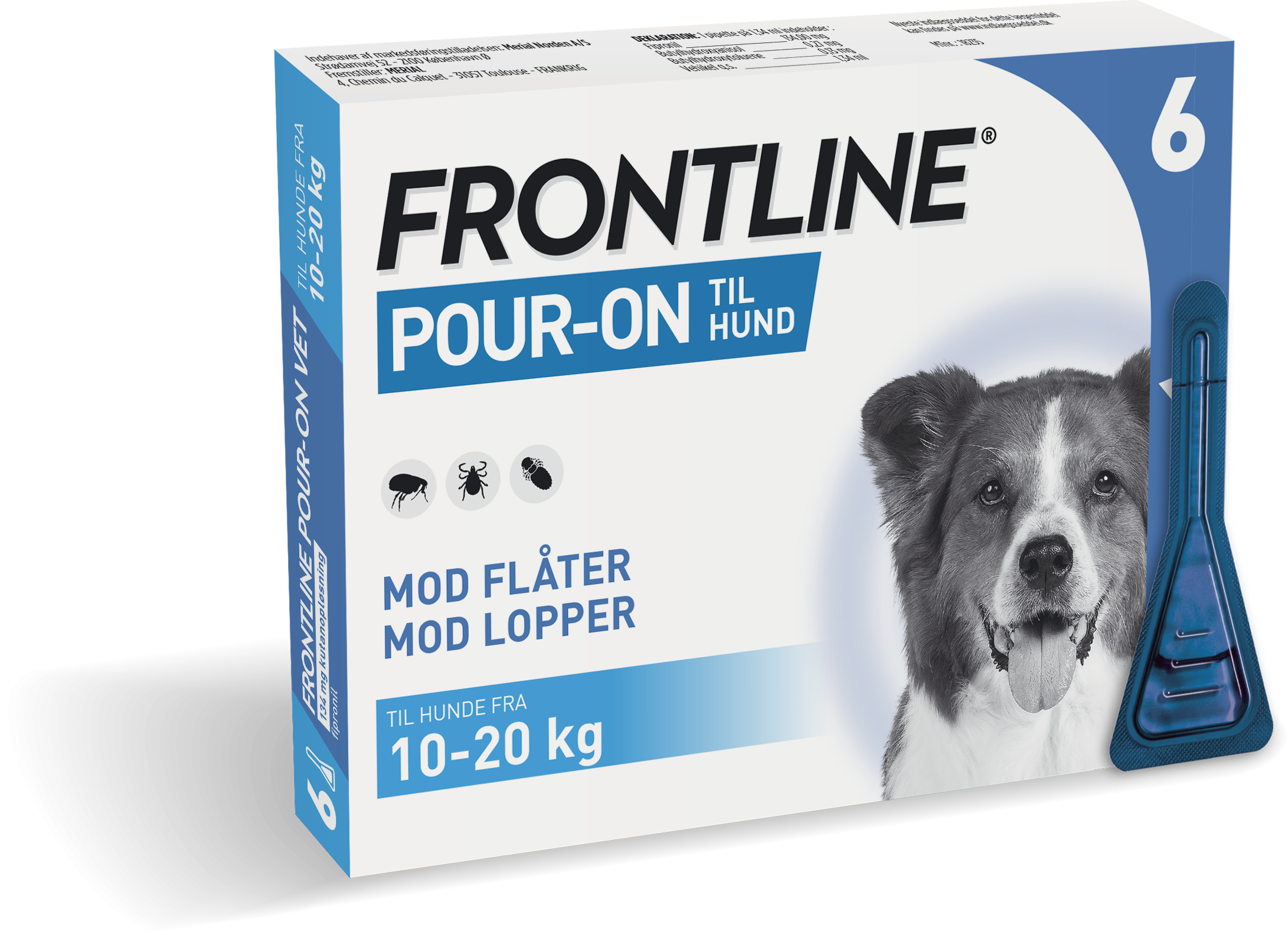 Frontline pour-on 100mg/ml 6x1,34ml 10-20kg