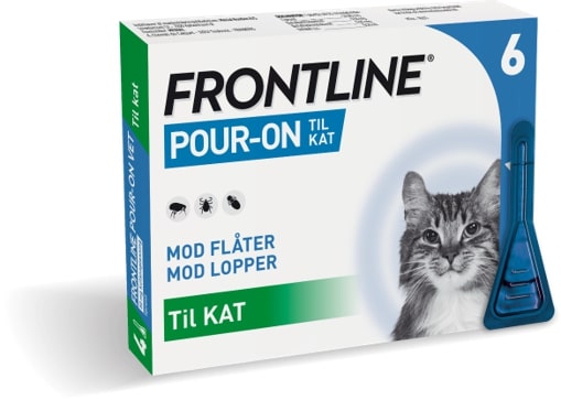 FRONTLINE Pour-On VET, Cat, 6 x 0.5ml