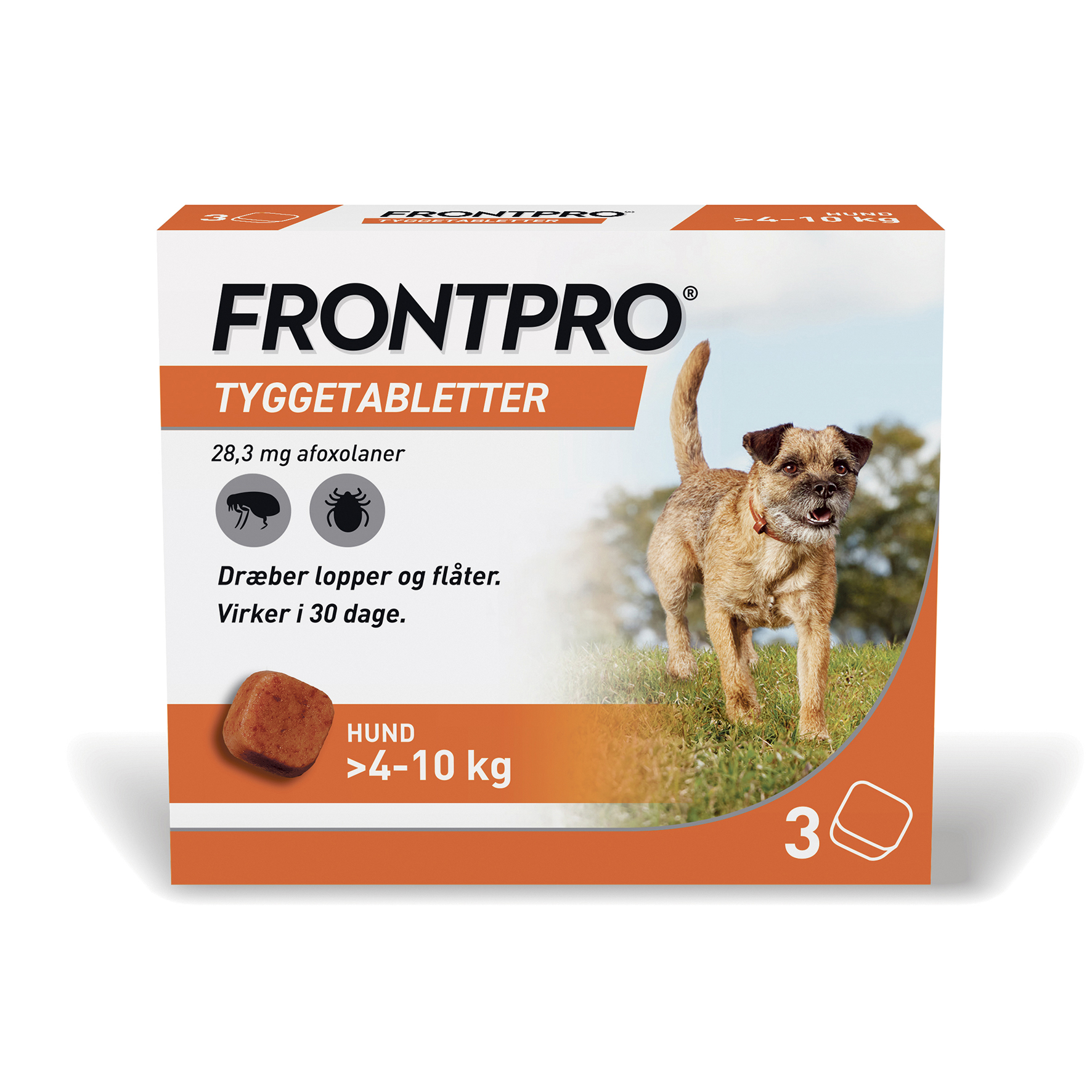 Frontpro tyggetabletter 4-10 kg