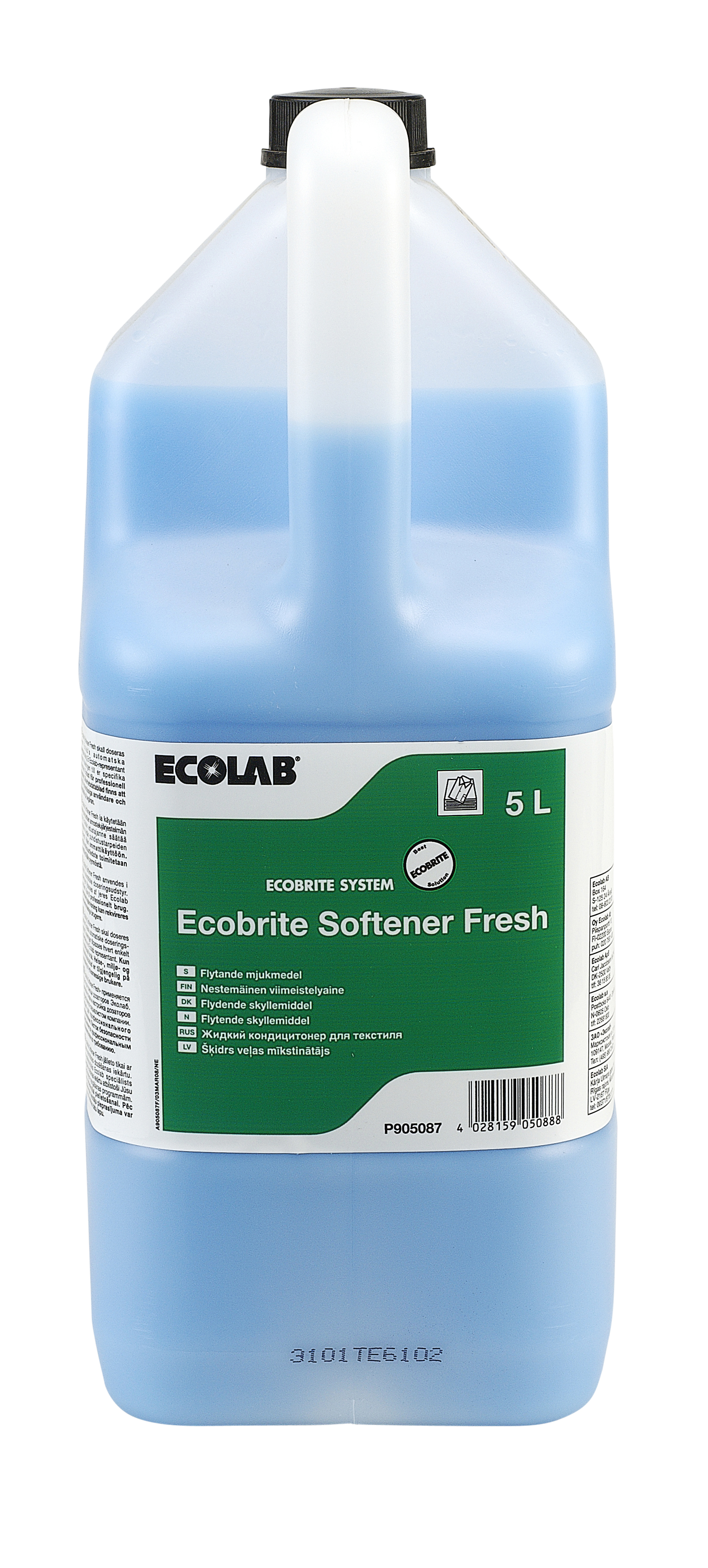 Ecobrite Softener freshl 5 l inkl. emb. afgift