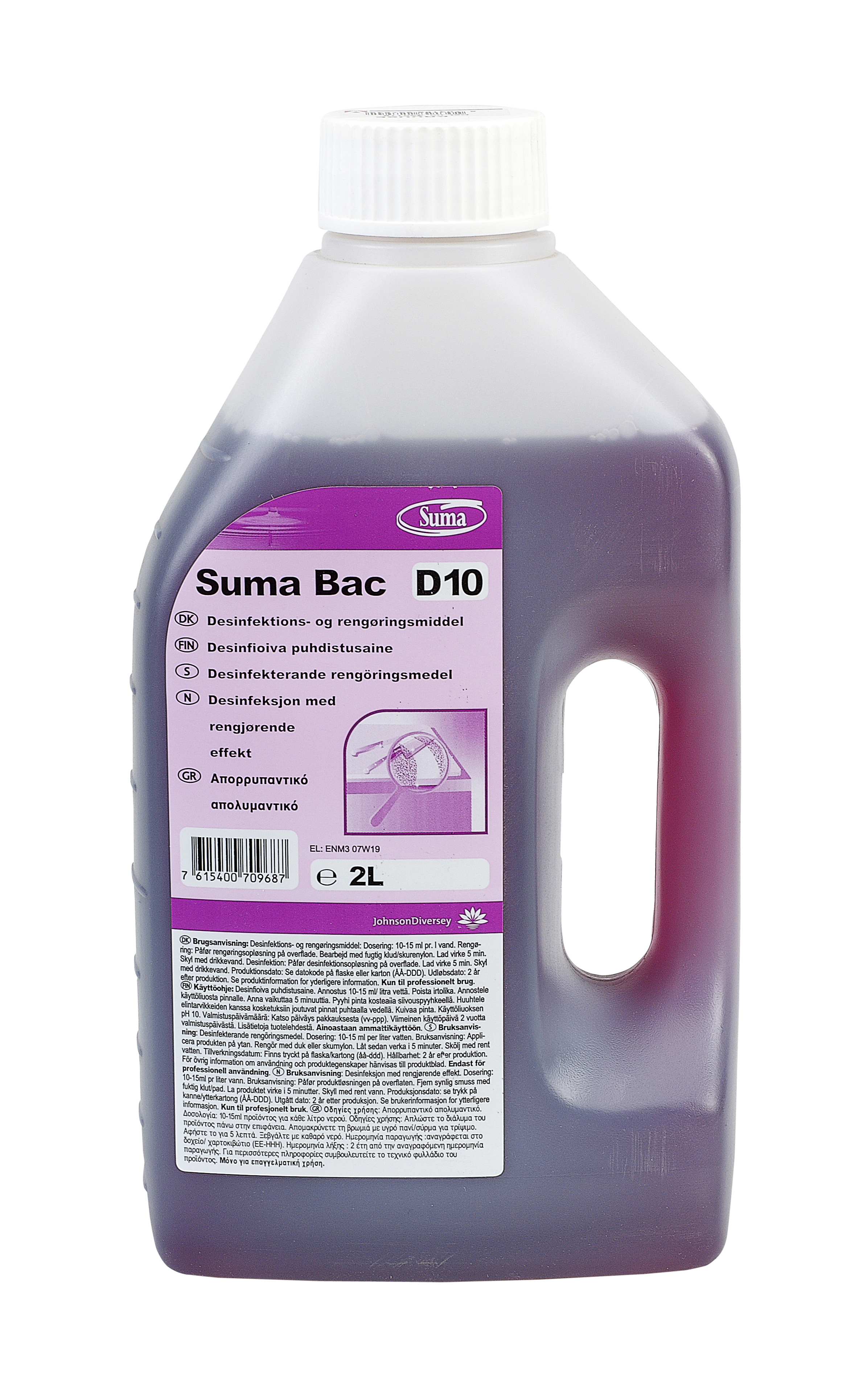 Suma bac D10 cons, 2 liter
