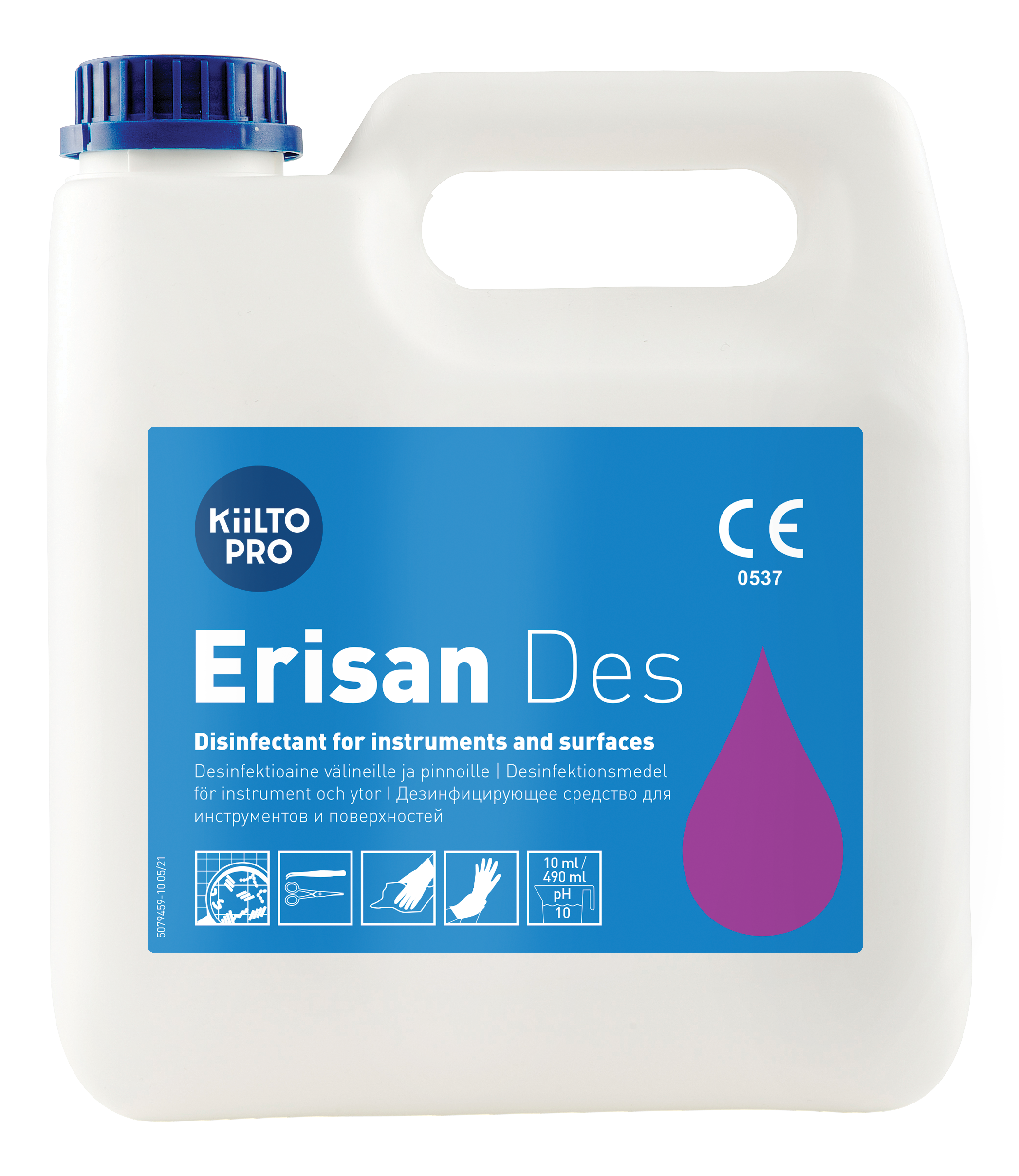 Kiilto Erisan Des Ytdesinfektion, 3 L, 1 st
