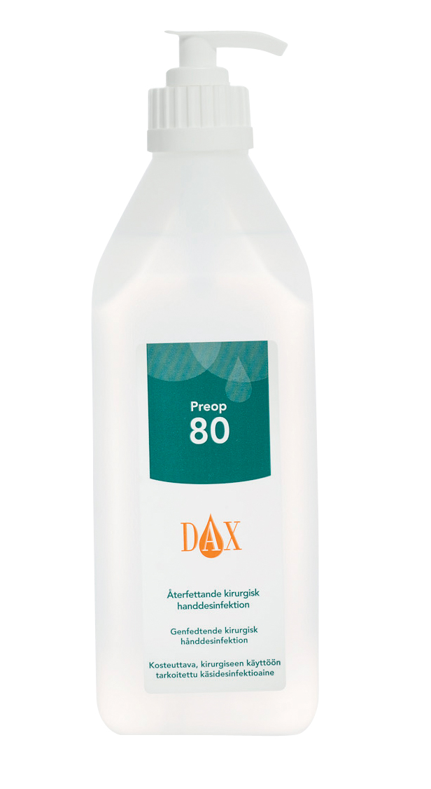 DAX Preop Handdesinfektion, 600 ml med pump, 1 st