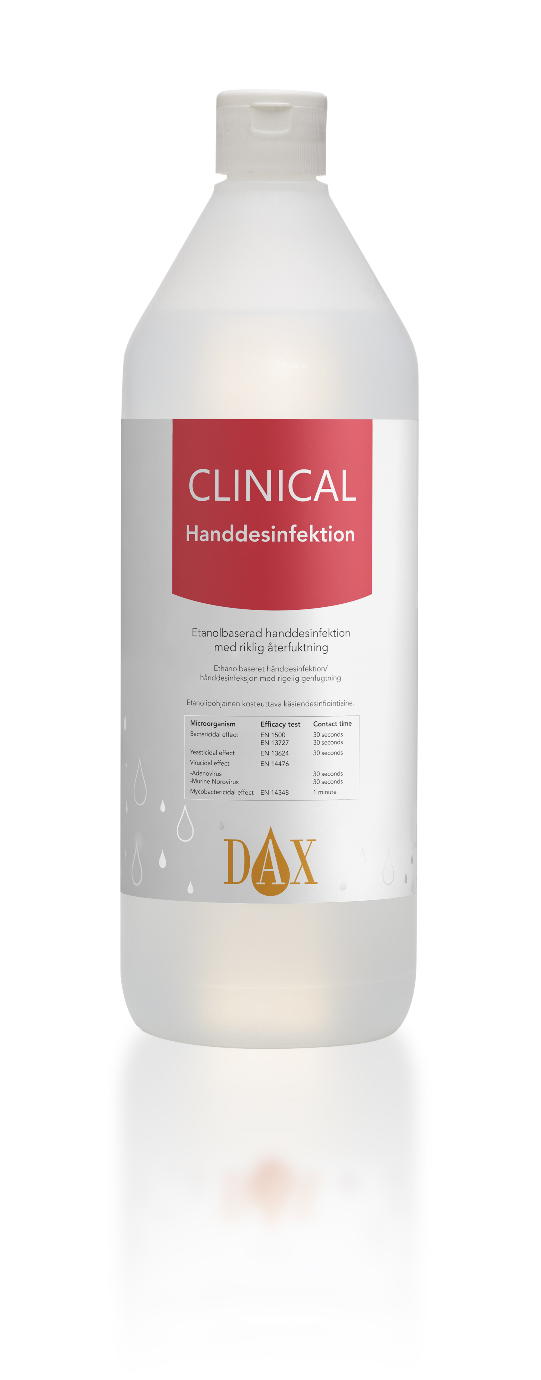 DAX Klinisk Hånddesinfektion, 1 liter