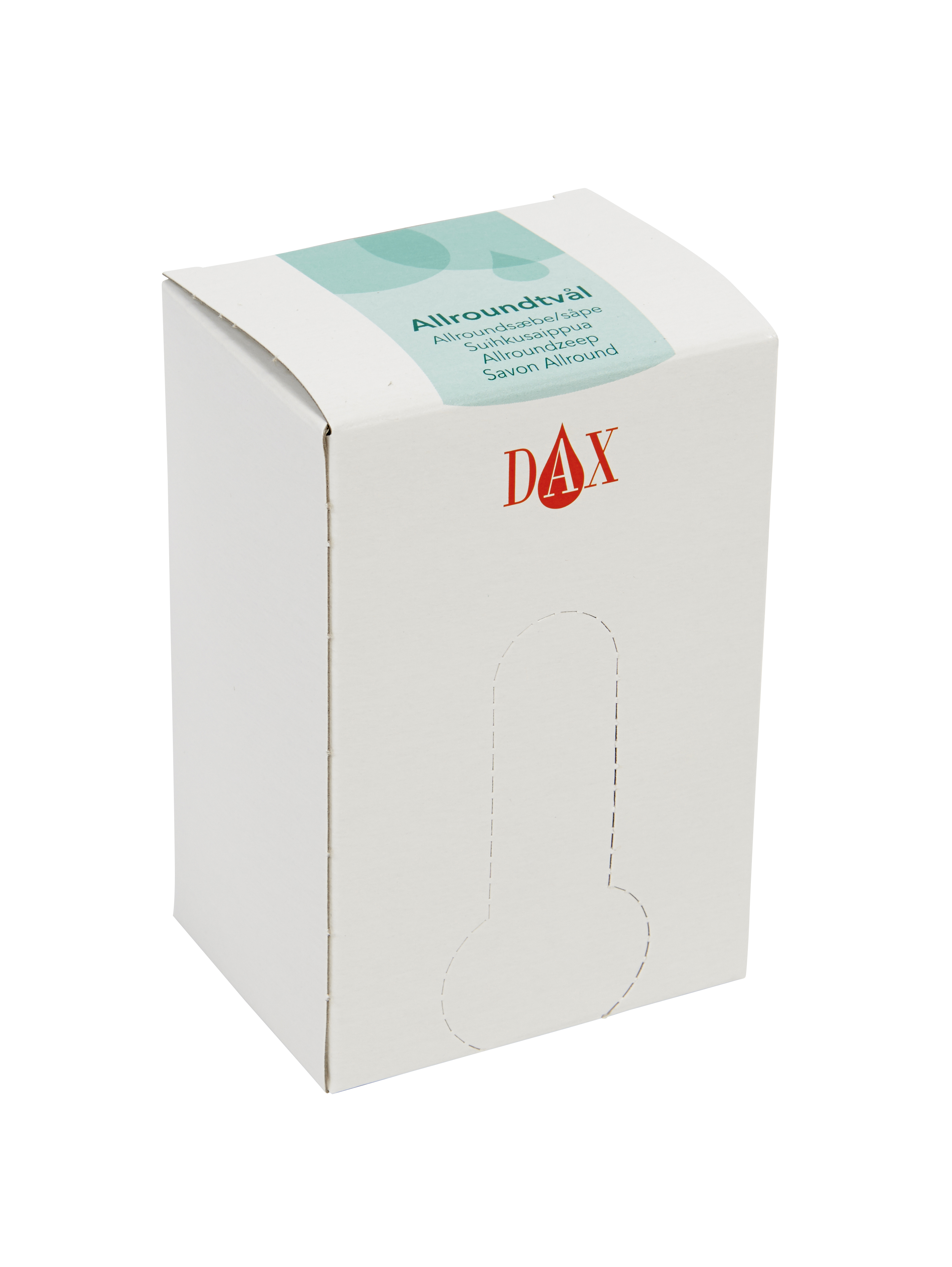 DAX Allroundtvål Refill för automatdispenser, oparfymerad, 700 ml, 8 st