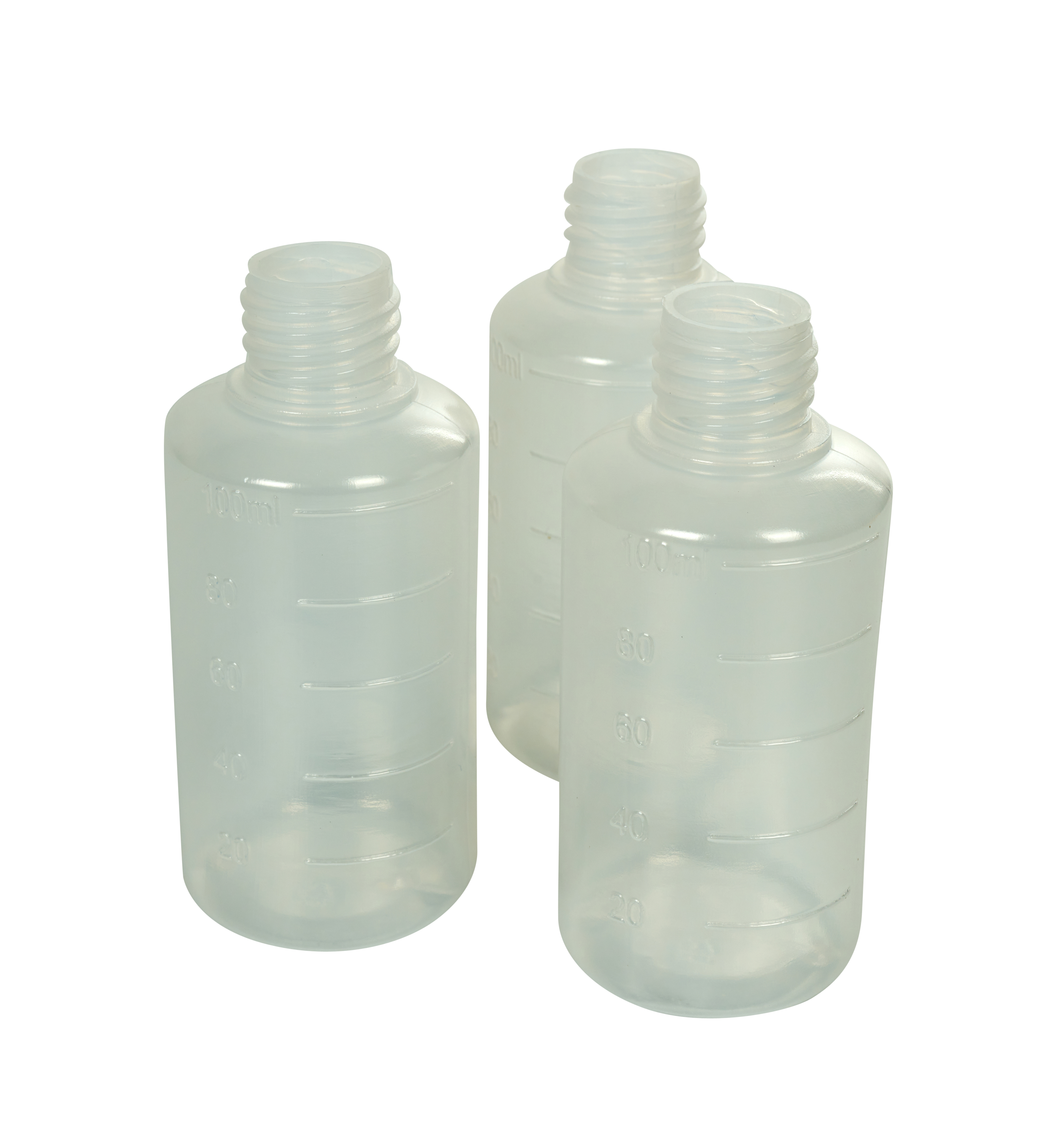 Semen bottle, 100 ml without lid, 100/pk, (suitable for lids: cat. No 340631-340635)