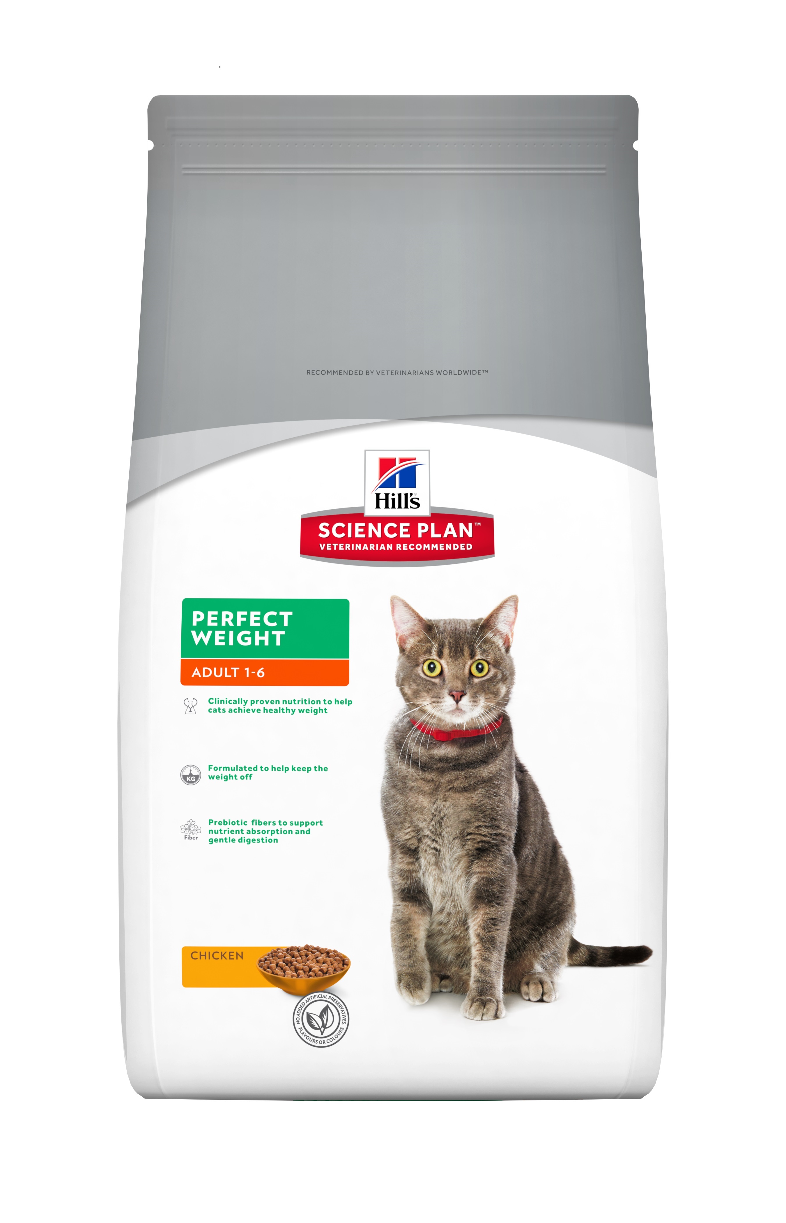 Science Plan™ Feline Adult Perfect Weight with Chicken 1,5 kg Dry