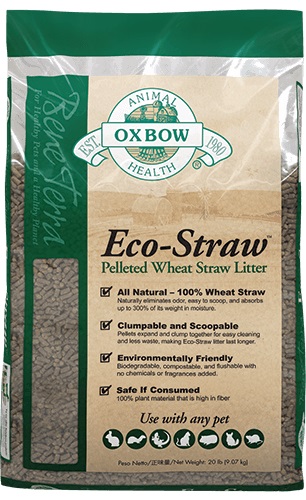 Oxbow Eco-Straw Bedding, 9 Kg