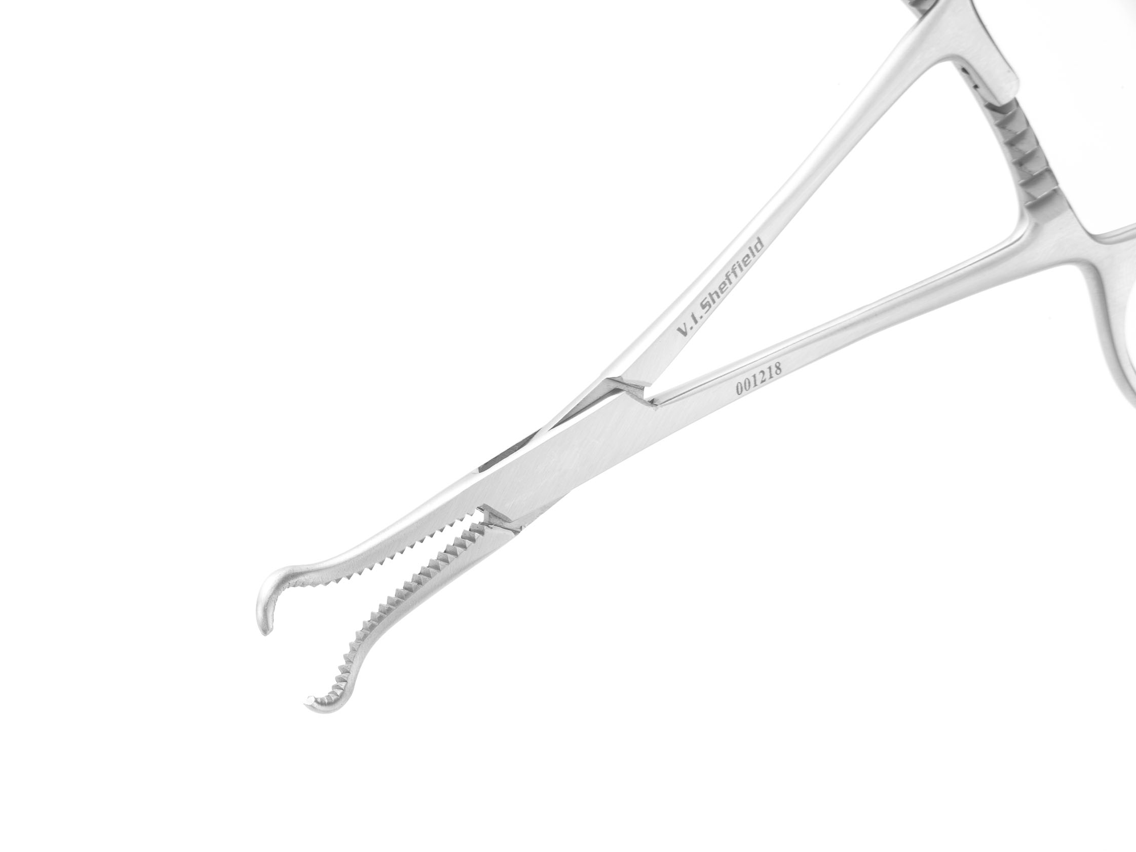 Small Serrated Bone Holding Forceps 7 mm Grasp 140 mm [001218]