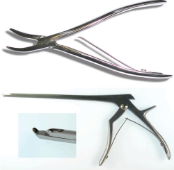 SPINE PUNCH 4MM, 40 DEGREE UPWARD CUT (BATEMANS) [001441]