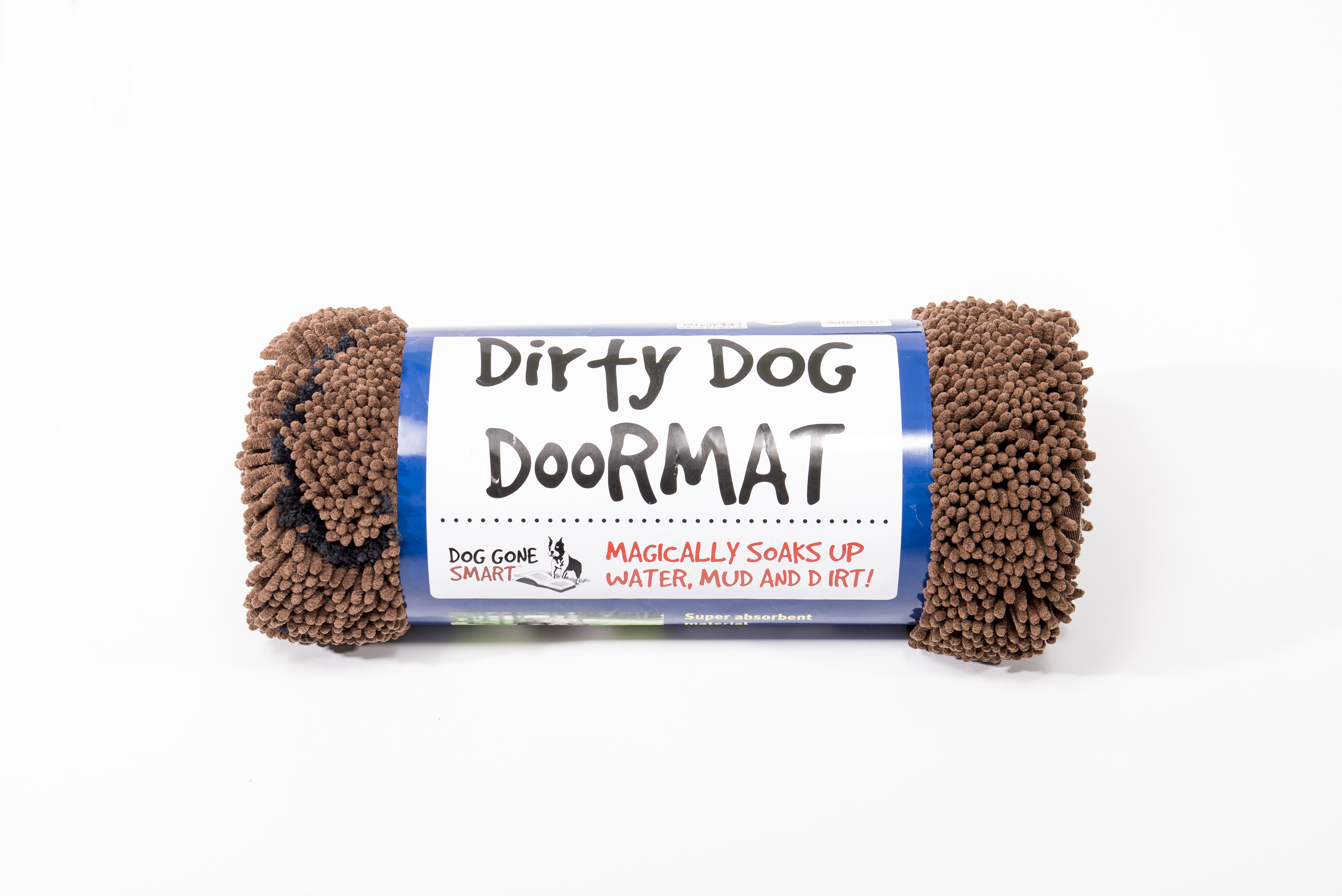 Dog Gone Smart Dirty Dog Doormat, small, 58x40cm, Brown