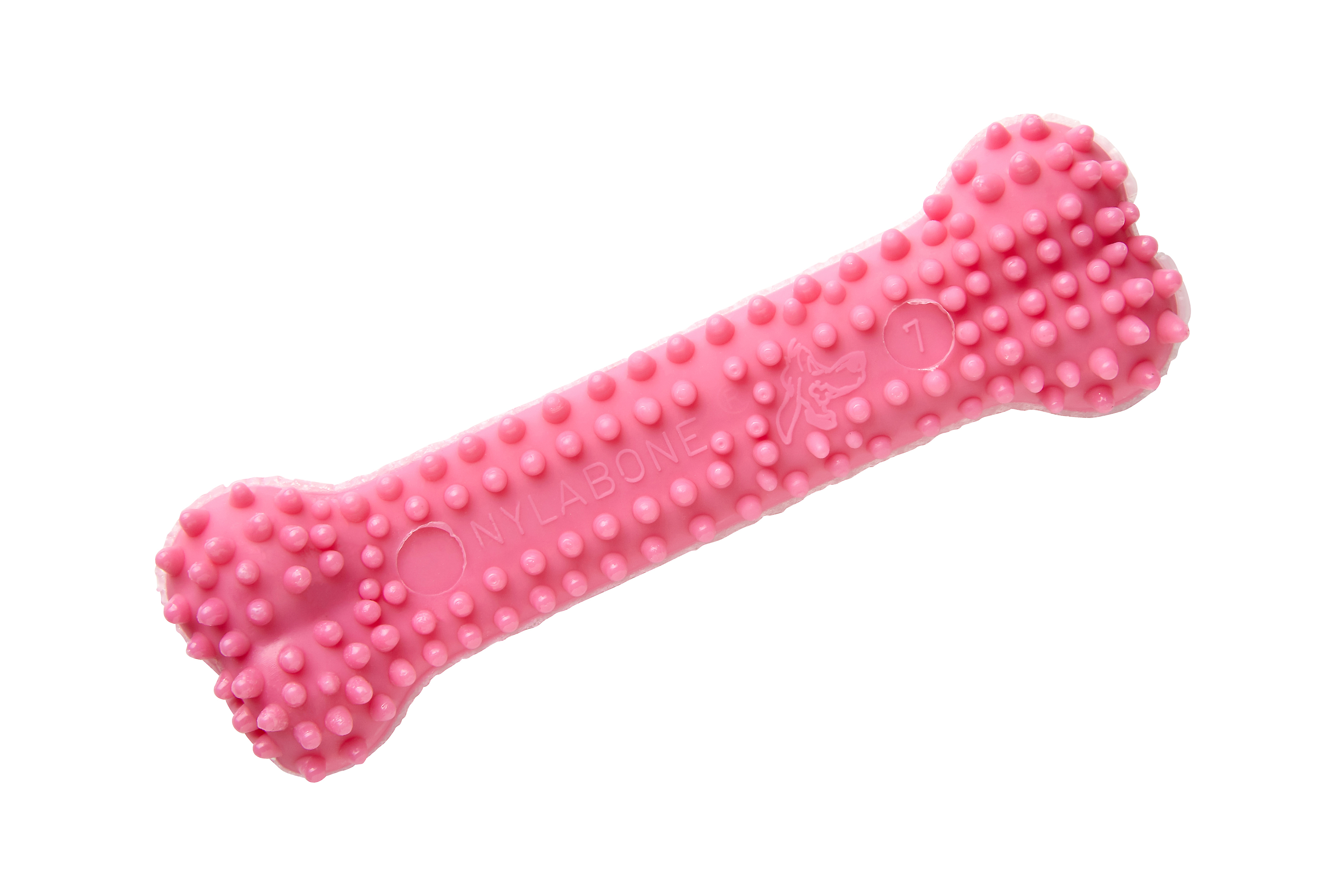 Nylabone Puppy Teething Dental Chew, rosa, XS, NPP901PEU