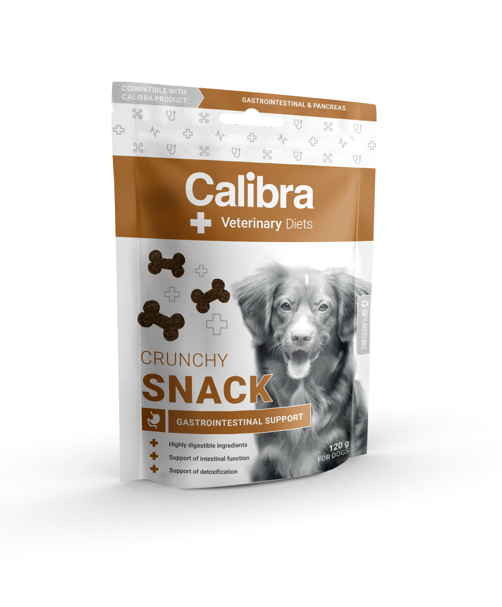 Calibra VD Dog Crunchy Snack Gastrointestinal 120 g