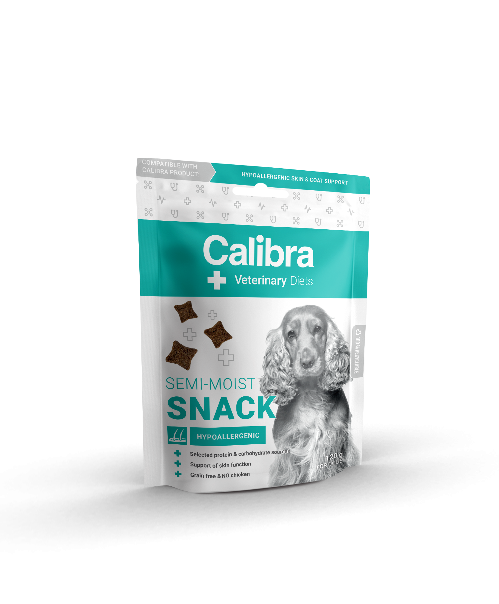 Calibra VD Dog Semi-Moist Snack Hypoallergenic 120 g