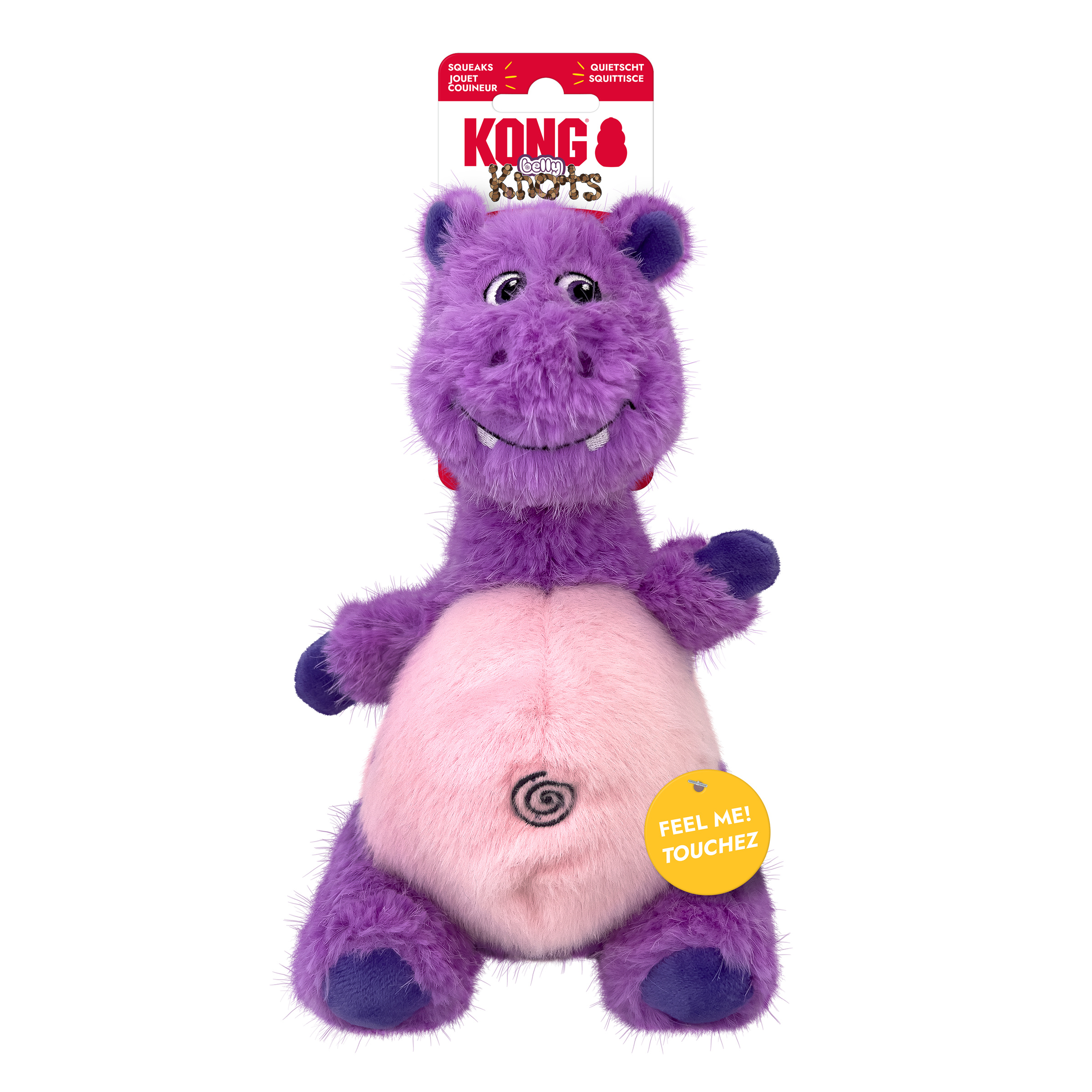 KONG Knots Belly Hippo Md/Lg [NKY11E]