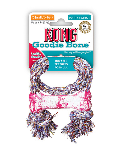 KONG Puppy Goodie m/tau, x-small, KP51