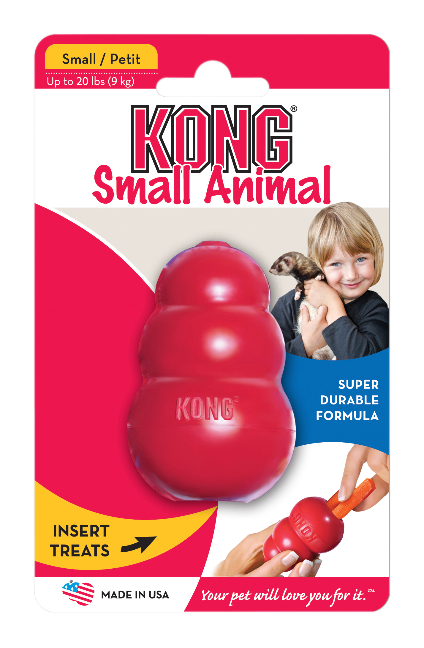 KONG small Animal, gnagare FK3