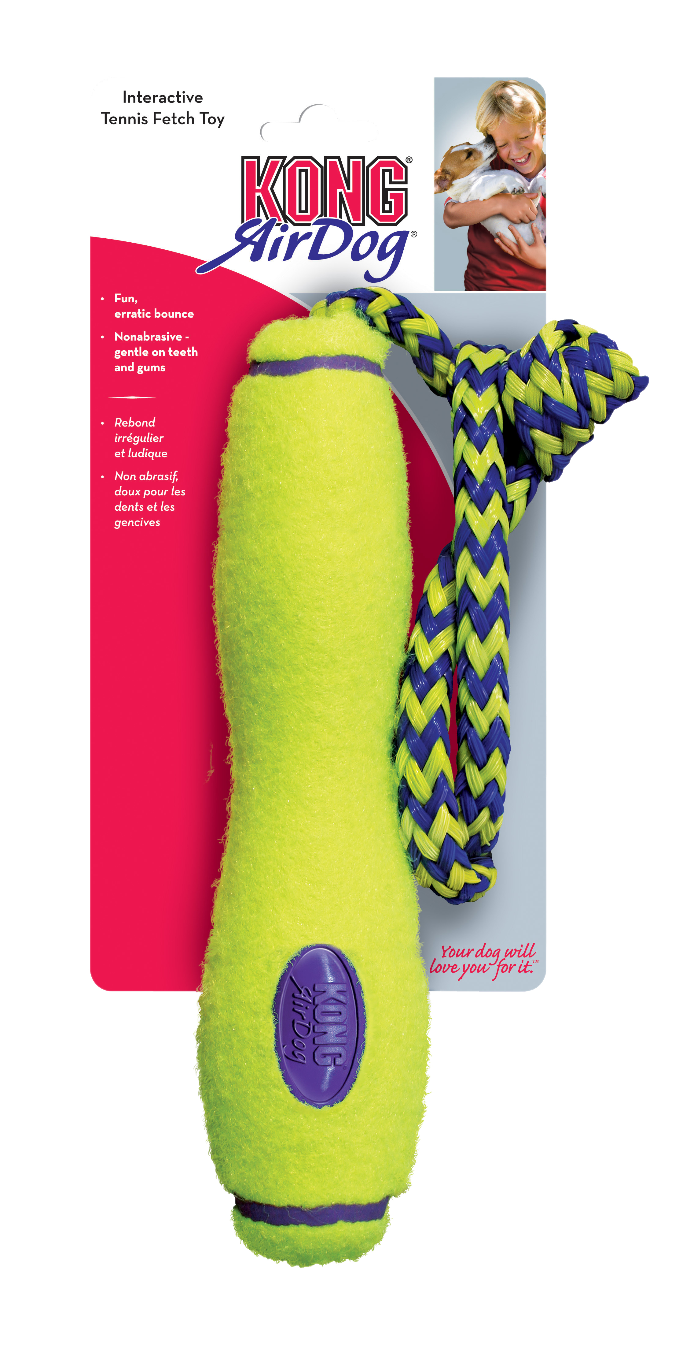 kong air squeaker stick