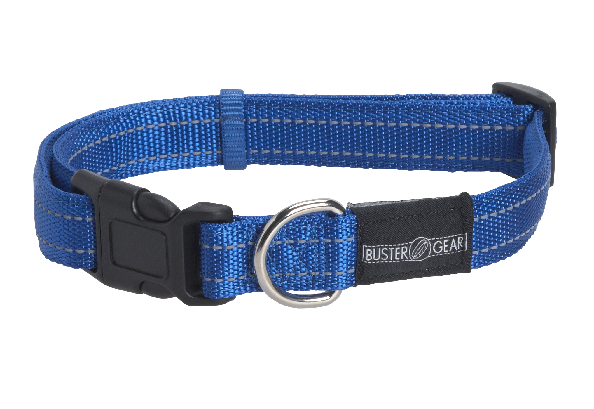 BUSTER reflective collar, adjustable, 20x400-550 mm, blue