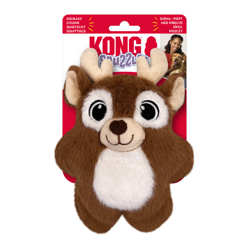 KONG Holiday Snuzzles Reindeer Sm, H24D114