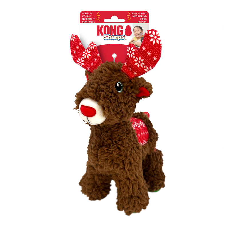 KONG Holiday Sherps™ Reindeer Md, H24D124