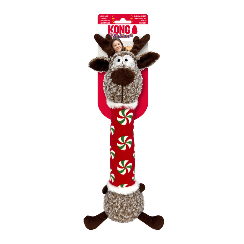 KONG Holiday Shakers™ Luvs Reindeer Md, H24D125