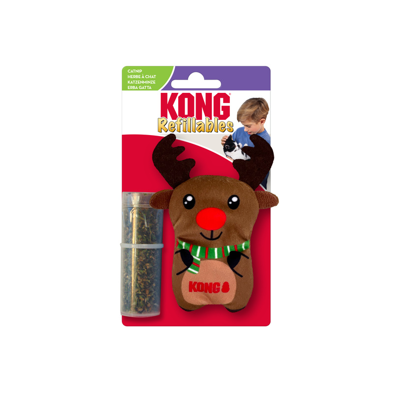 KONG Holiday Refillables Reindeer, H24C156