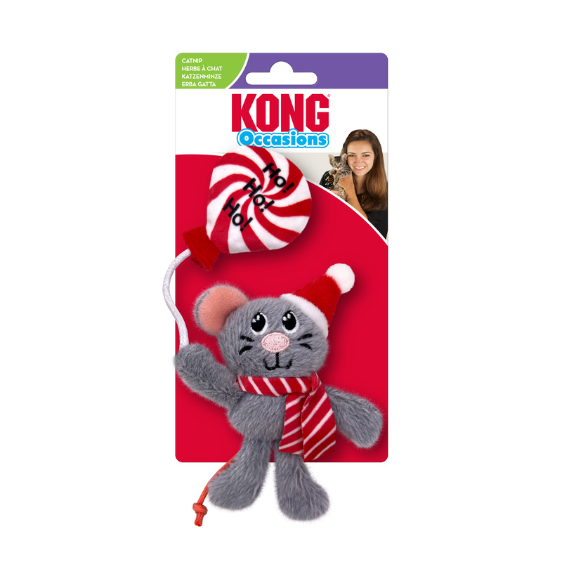 KONG Holiday Occasions Mouse, H24C161