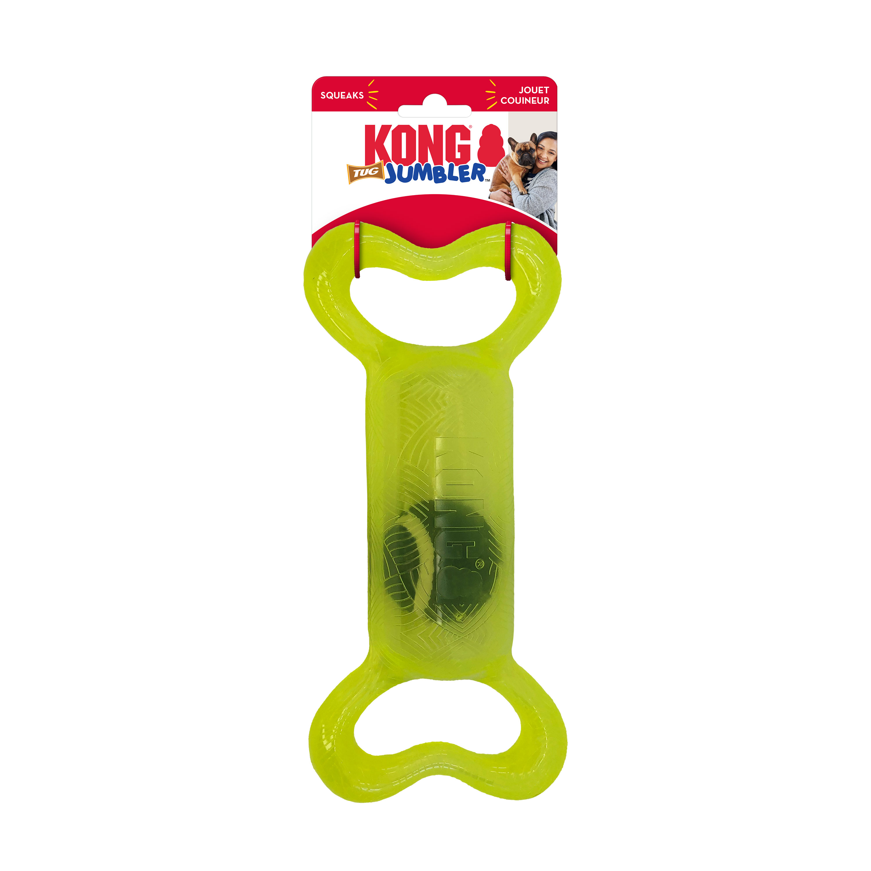 KONG Jumbler™ Tug Assorted Sm/Md EU