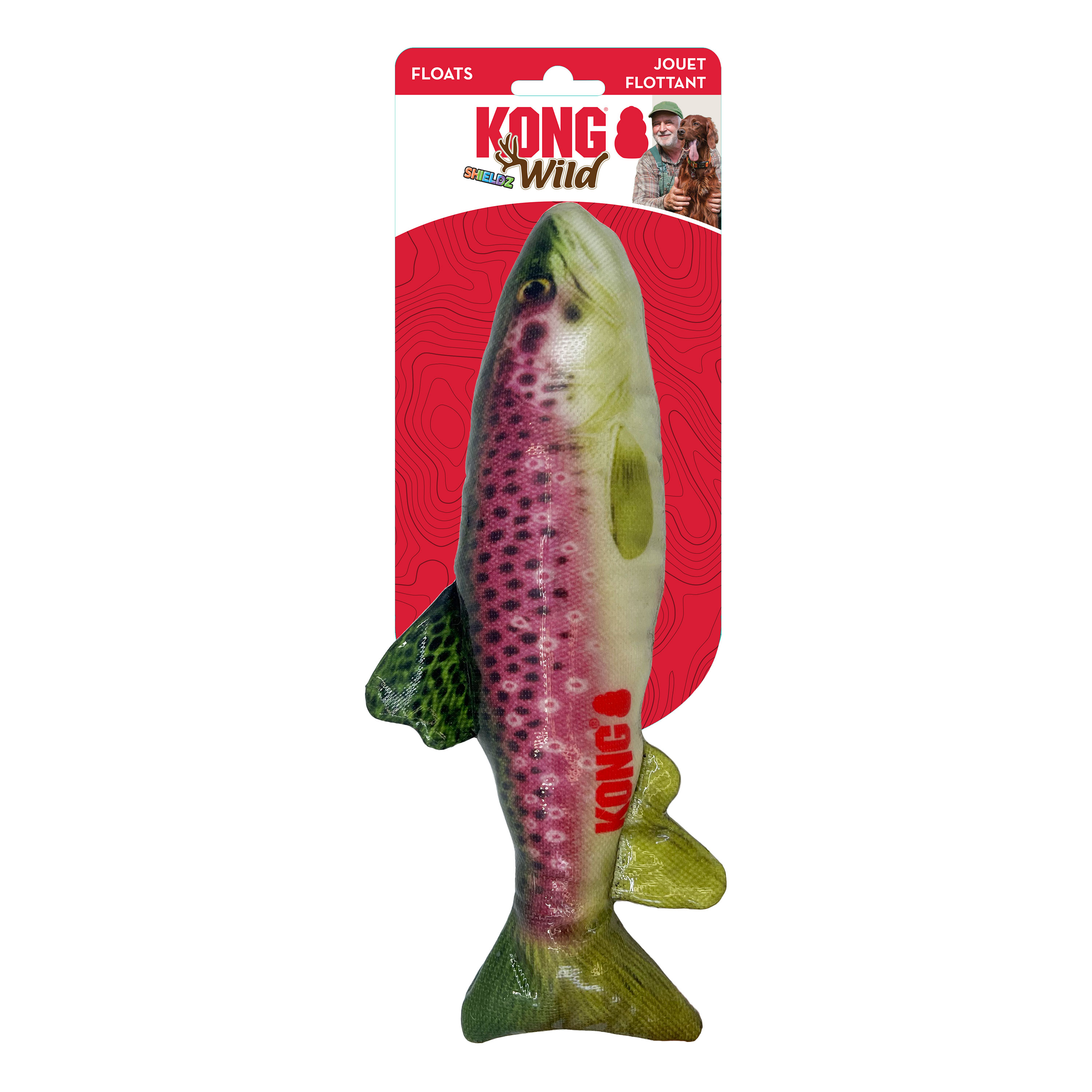 KONG WildShieldz Trout Md [RSW21E]