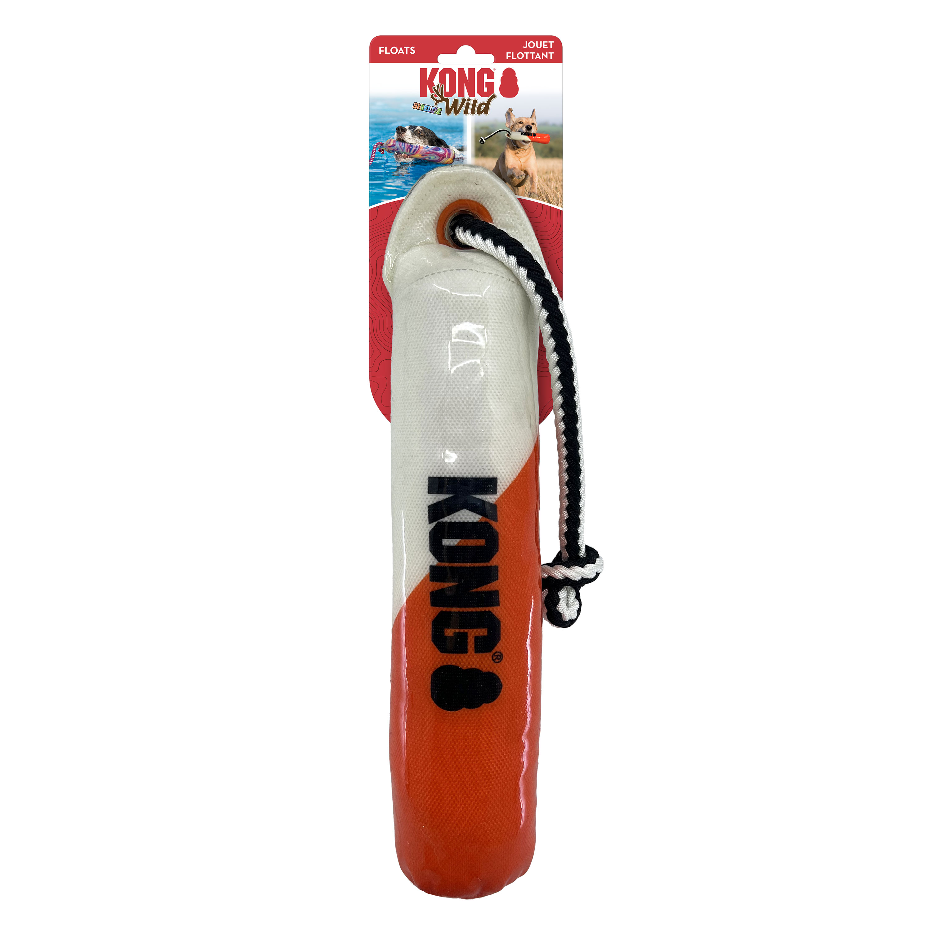 KONG WildShieldz Training Dummy Orange/White Md/Lg [RSWD11E]