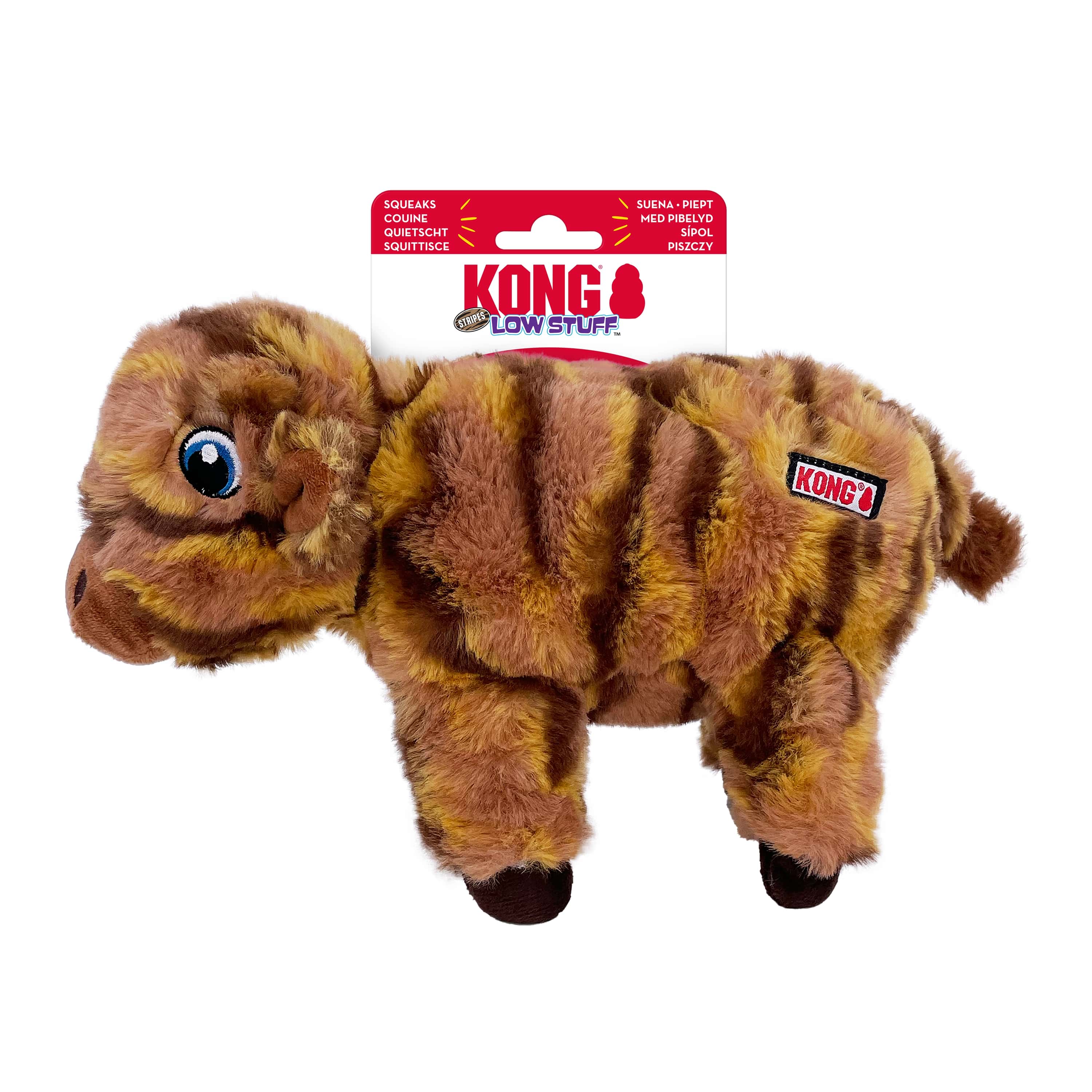 KONG Low Stuff Stripes Cow Md [LWT22E]