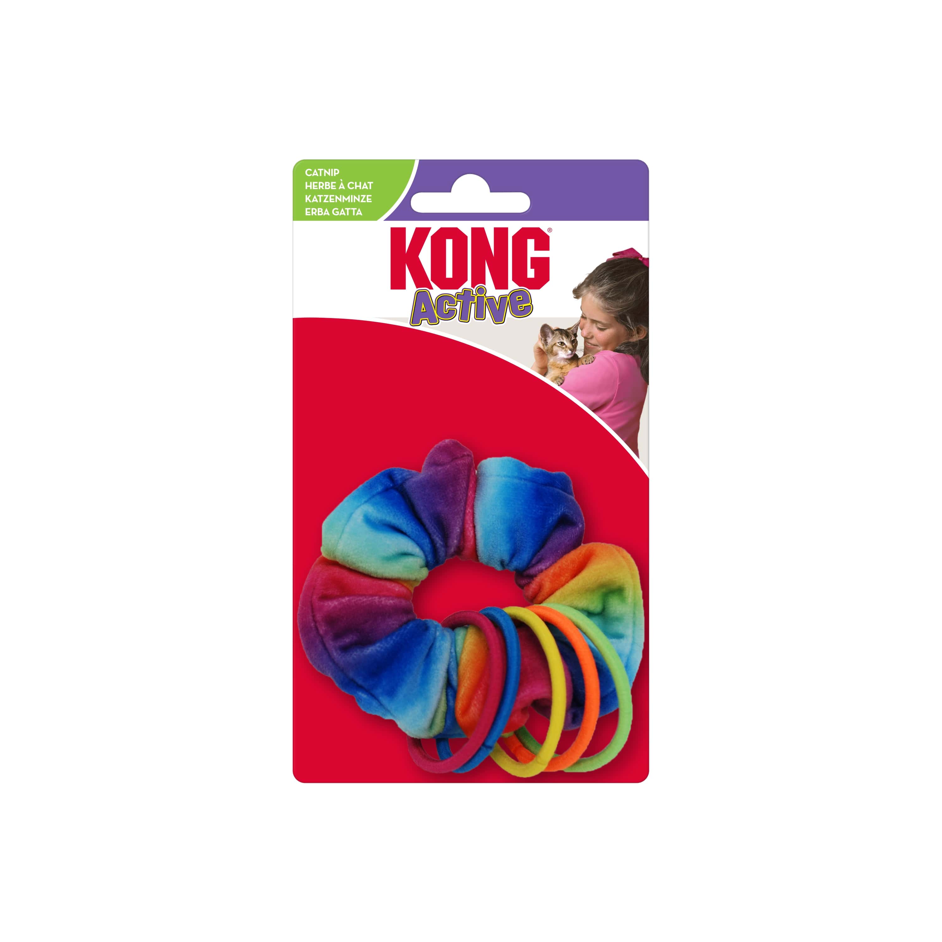 KONG Cat Active Scrunchie [CA87E]