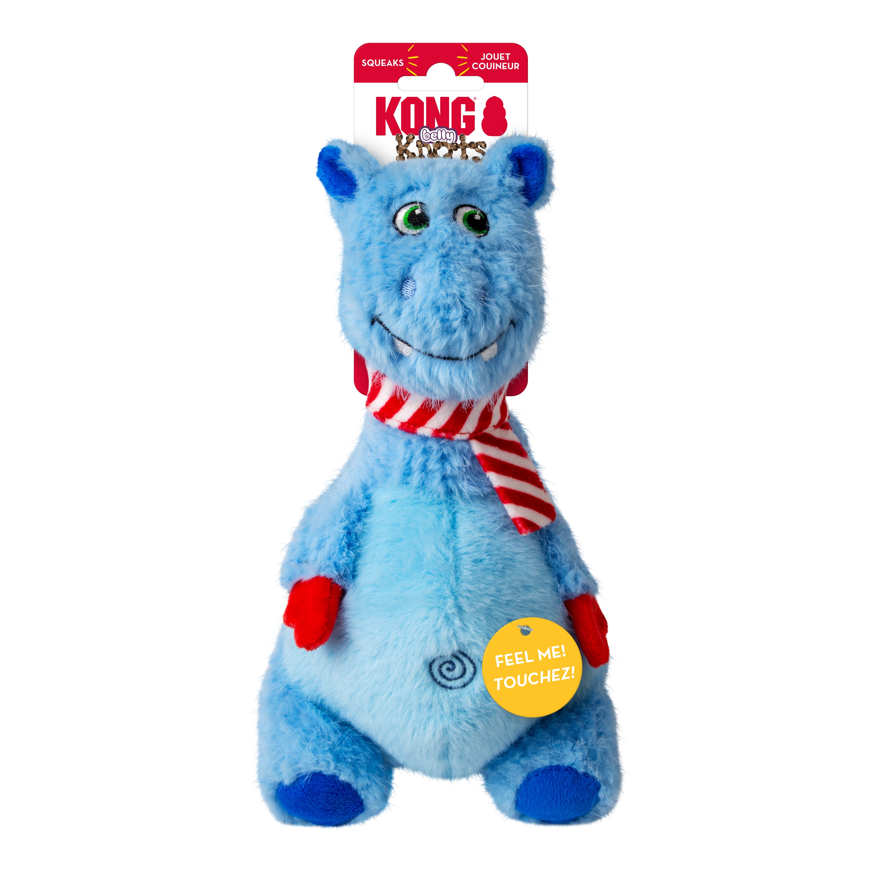KONG Holiday Knots Belly Hippo Md/Lg [H25D119]