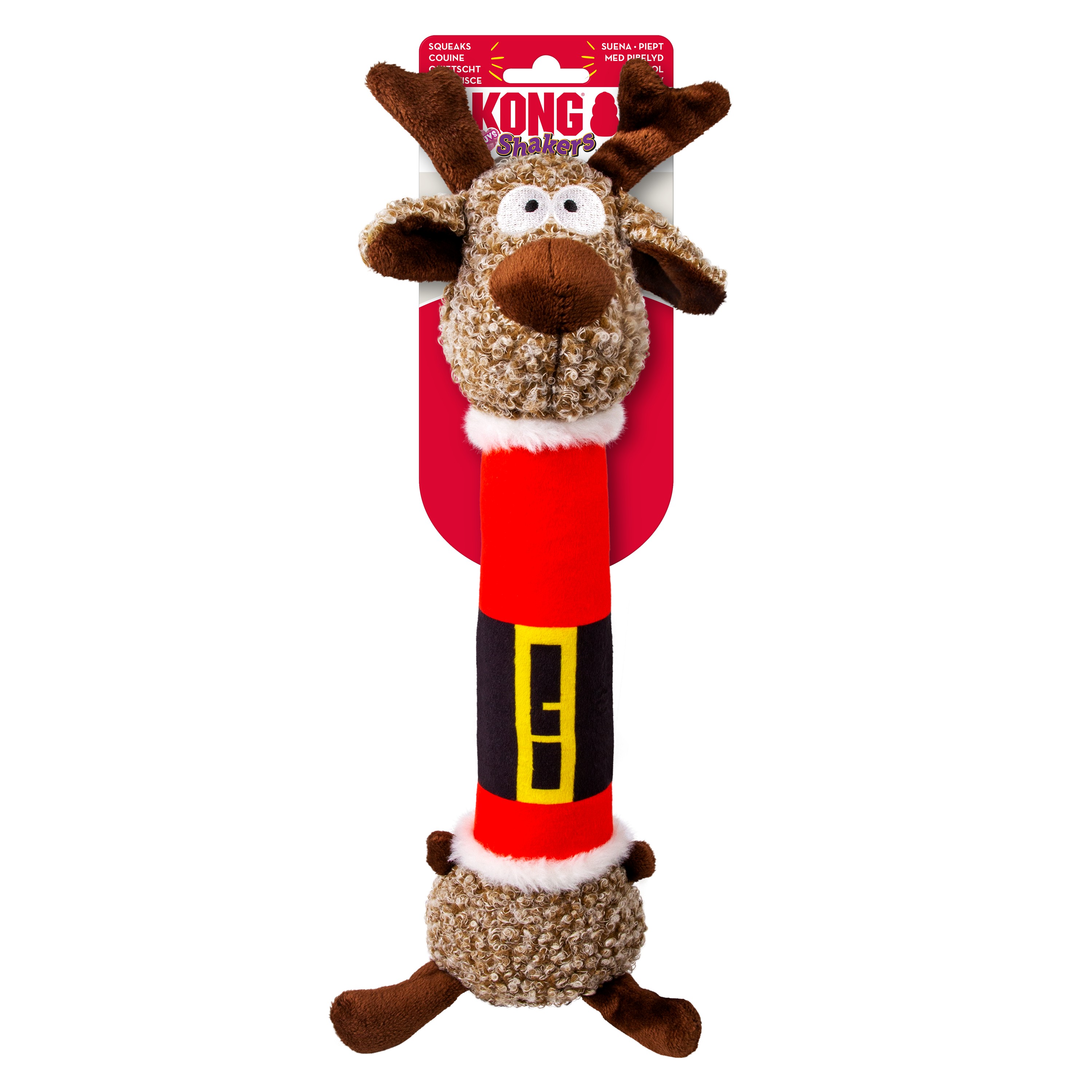KONG Holiday Shakers™ Luvs Reindeer Md [H25D125]