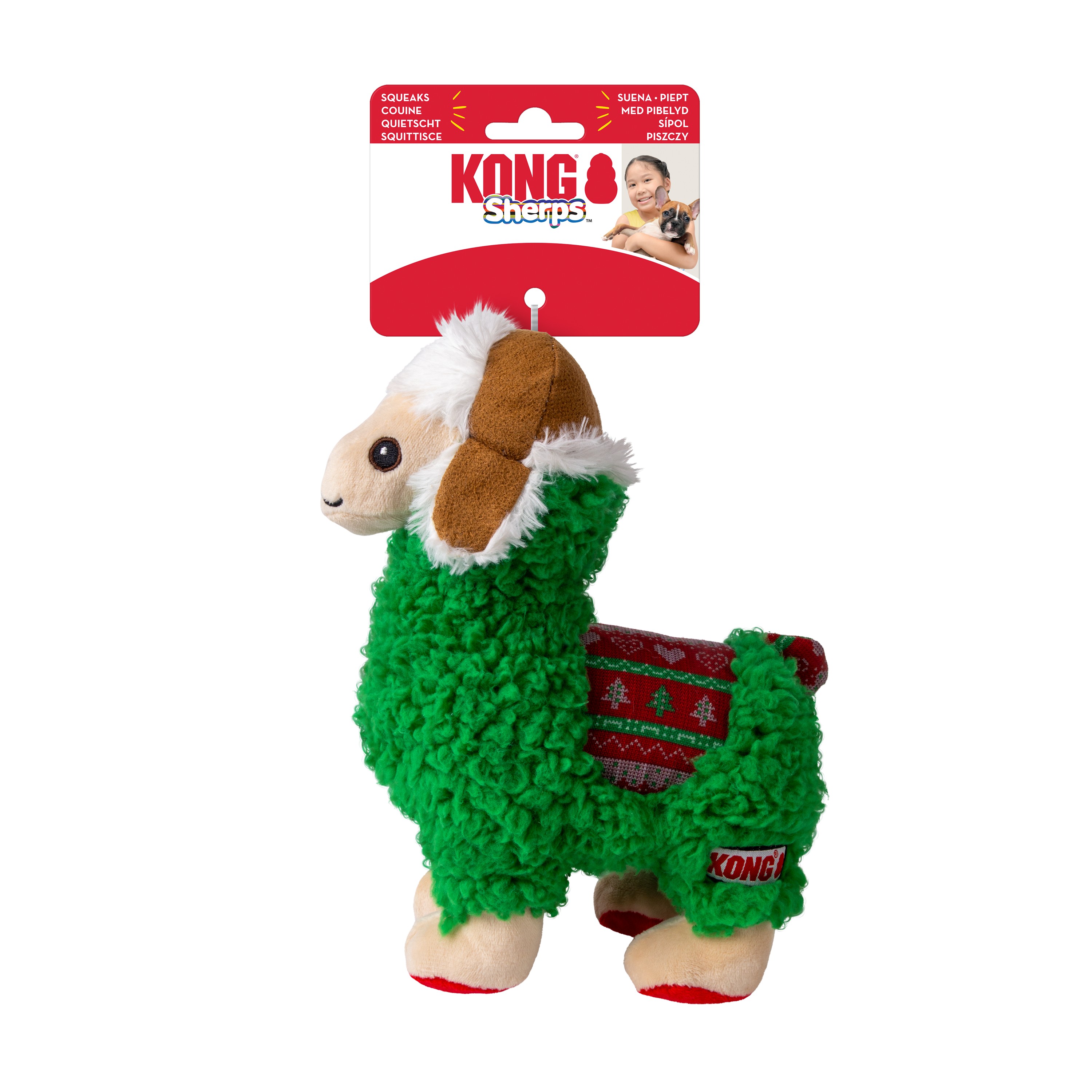 KONG Holiday Sherps™ Llama Md [H25D126]