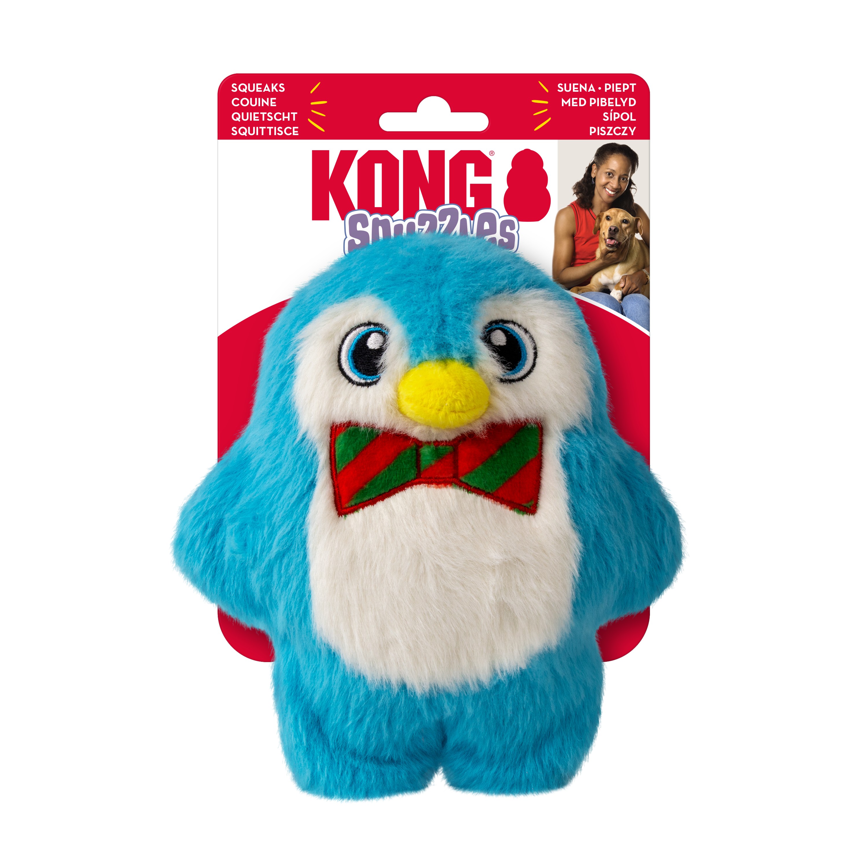 KONG Holiday Snuzzles Penguin Sm [H25D129]