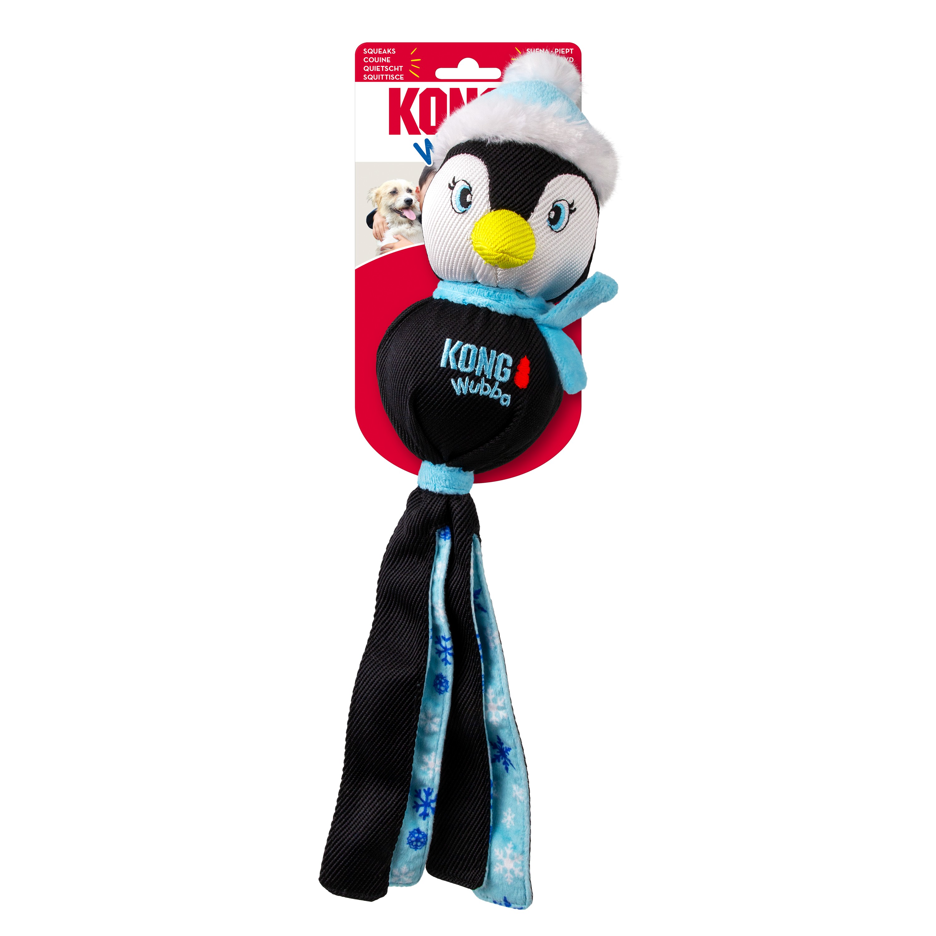 KONG Holiday Wubba™ Assorted Lg [H25D143]