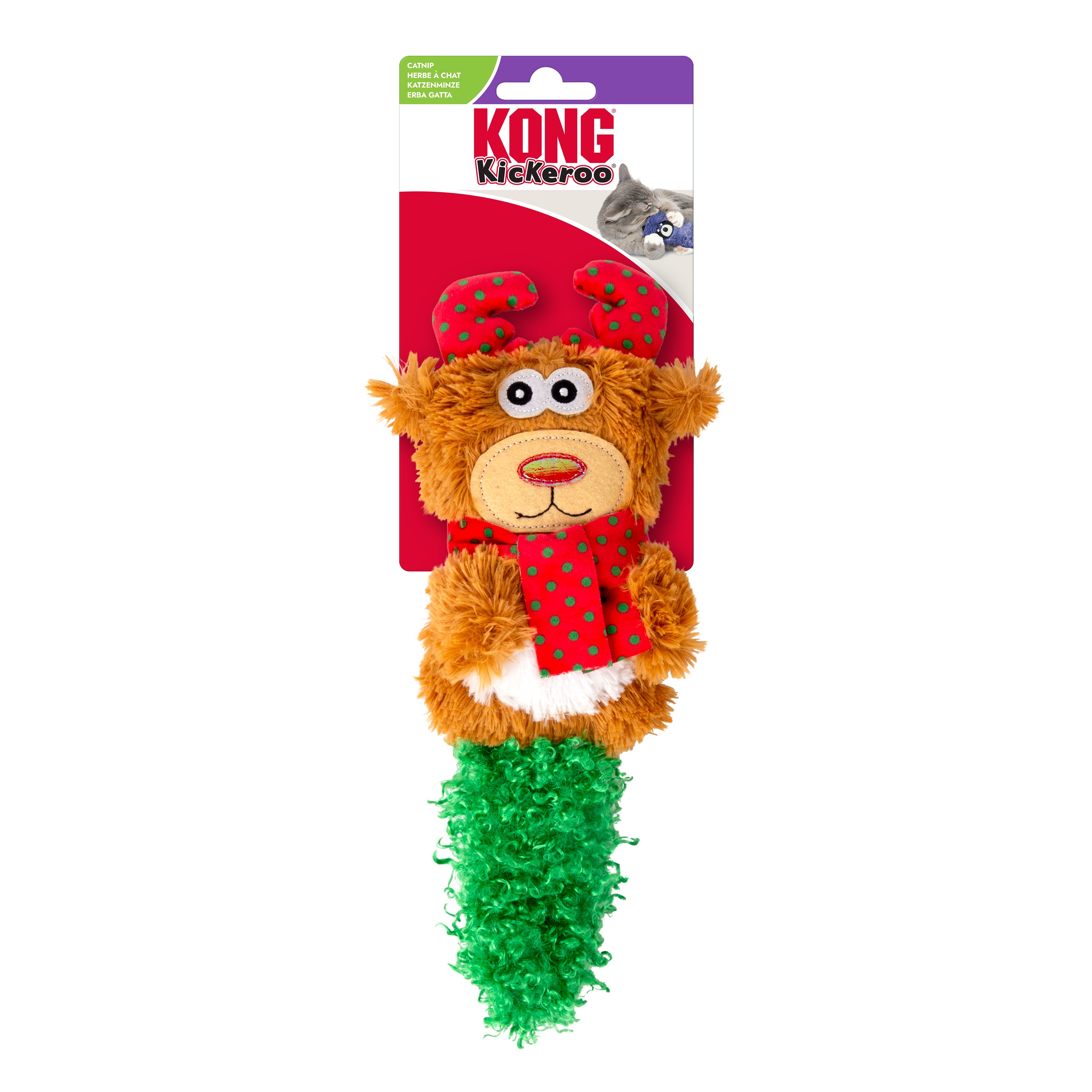KONG Holiday Kickeroo® Character Assorted [H25C151]