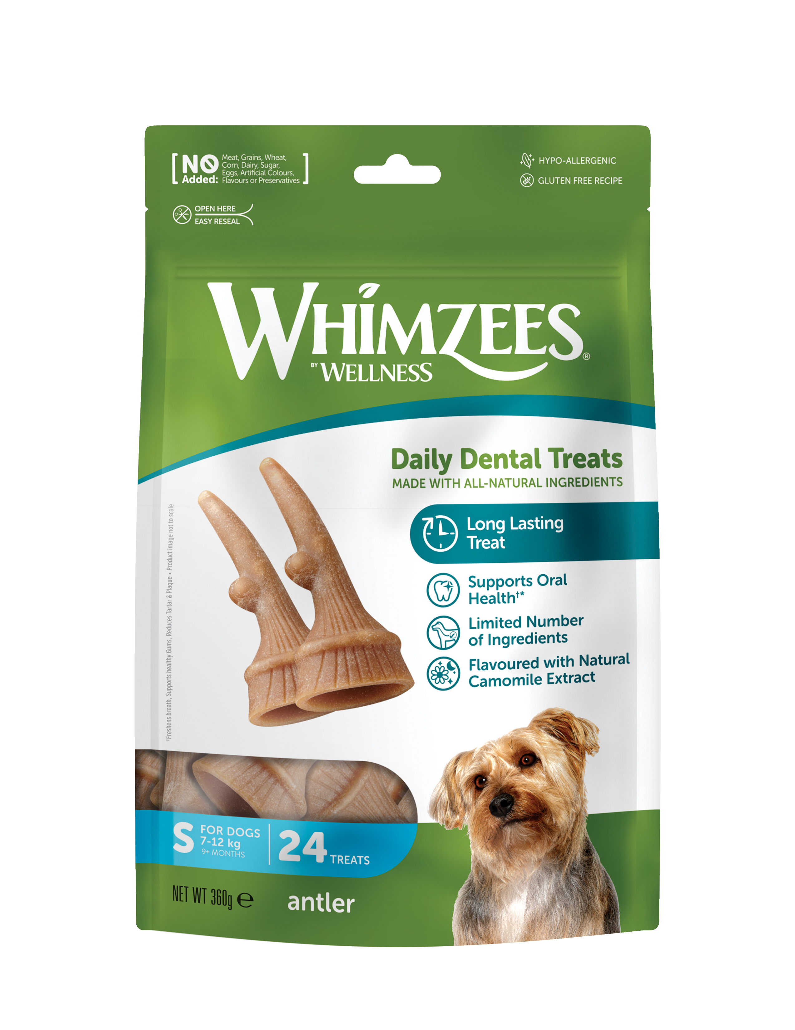 Whimzees tuggben, horn