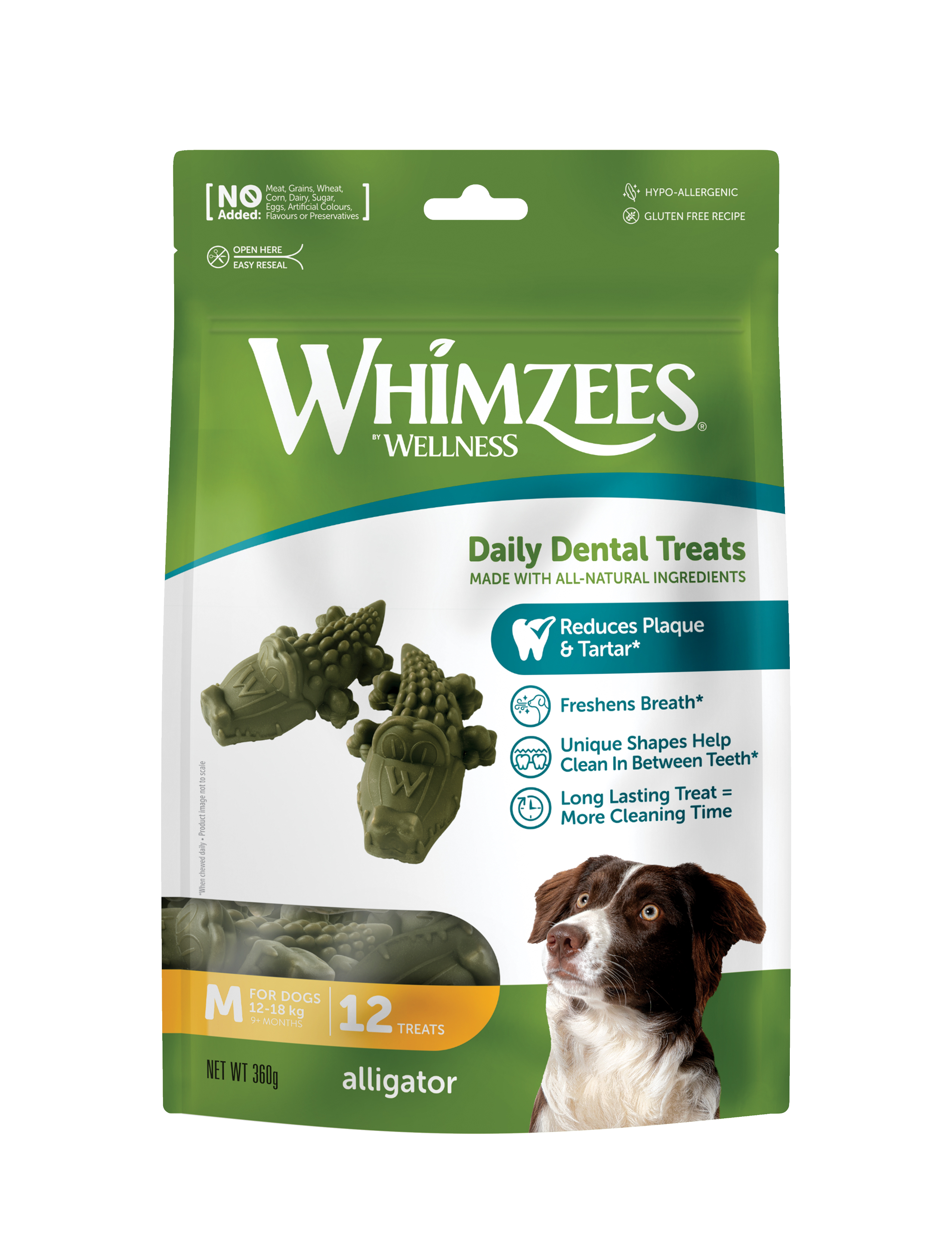 WHIMZEES Tuggben Alligator
