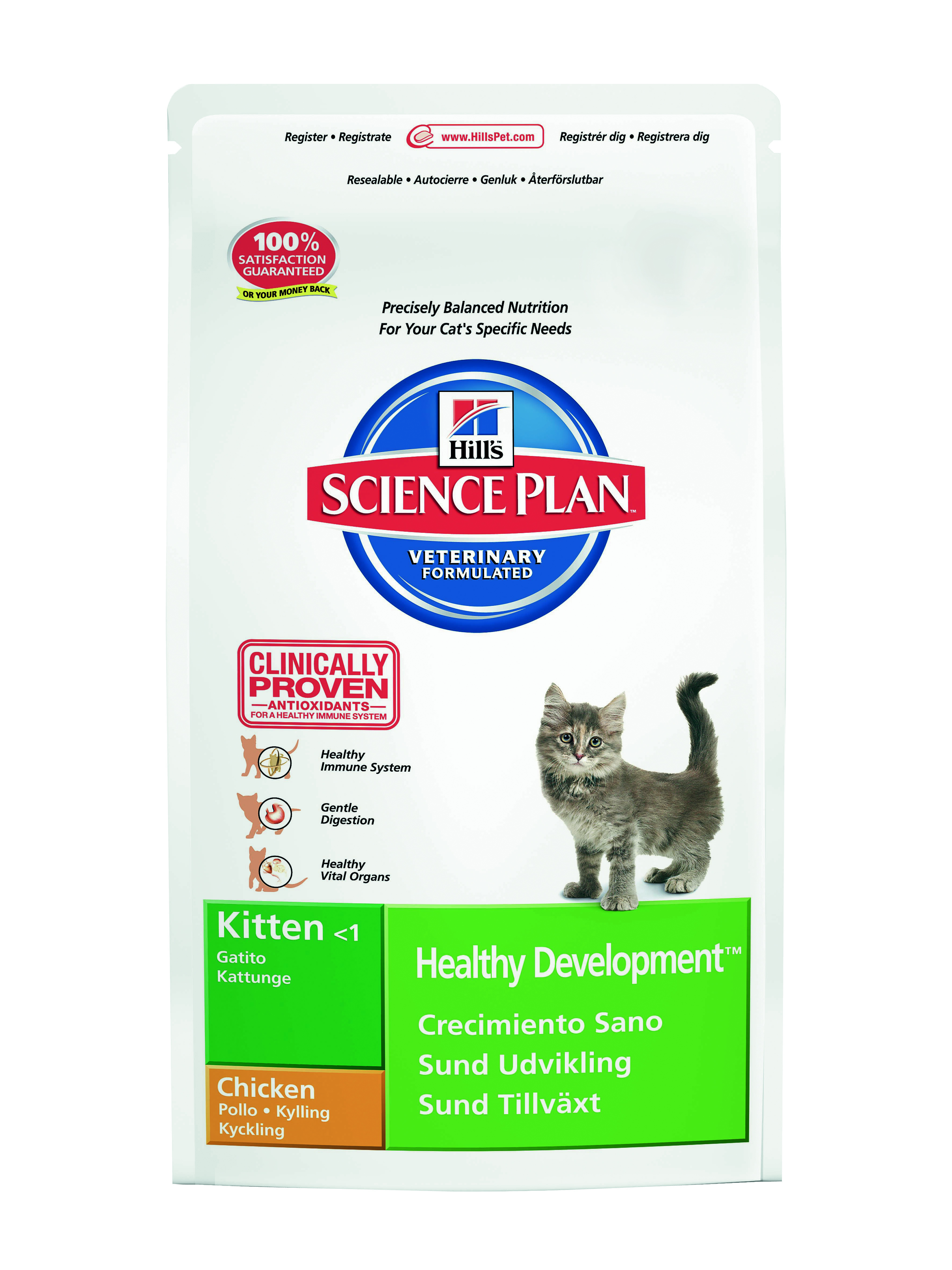 Science Plan™ Kitten Healthy Development™ Chicken 400 g Dry