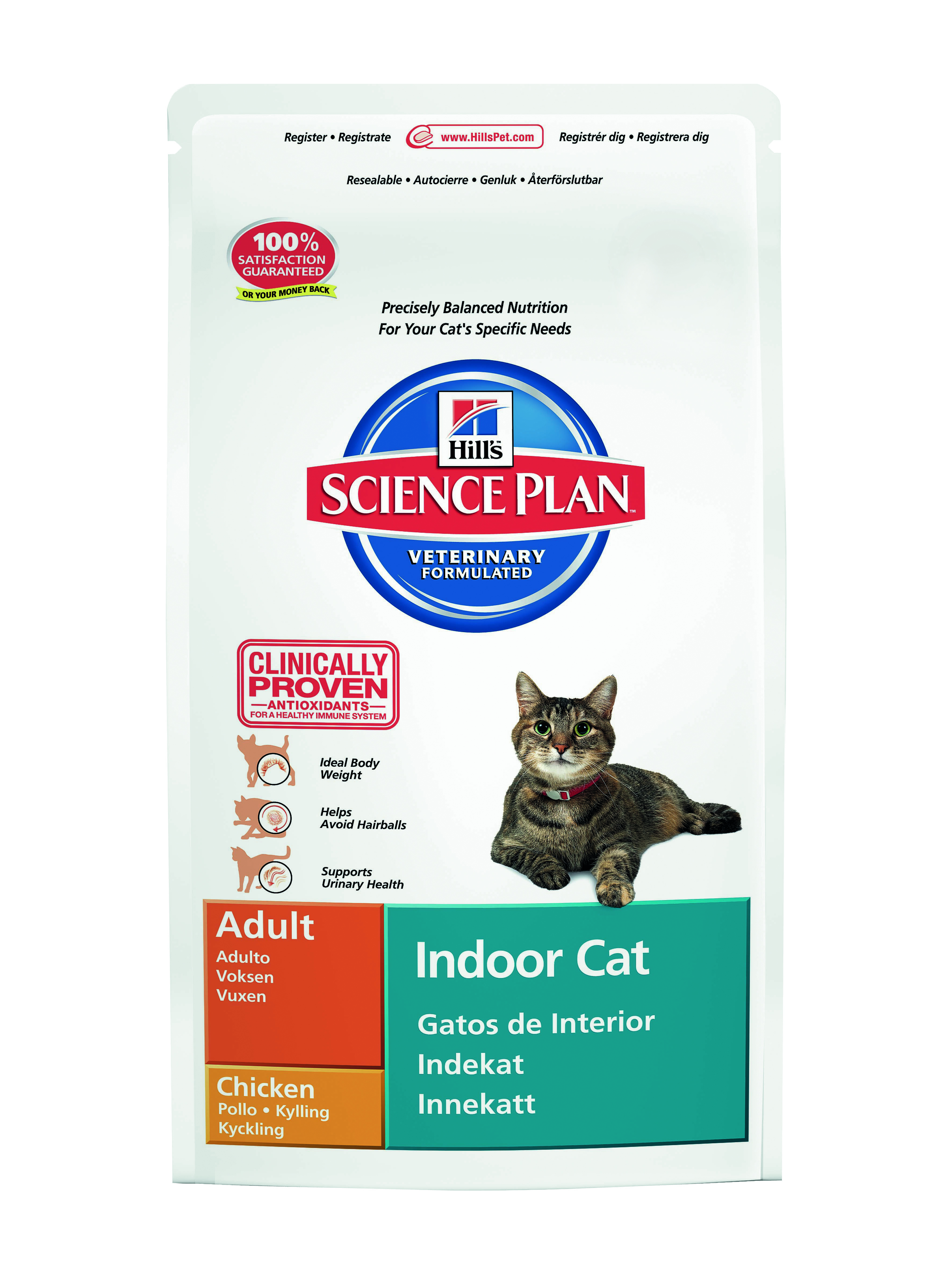 Science Plan™ Feline Adult Indoor Cat Chicken 1,5 kg