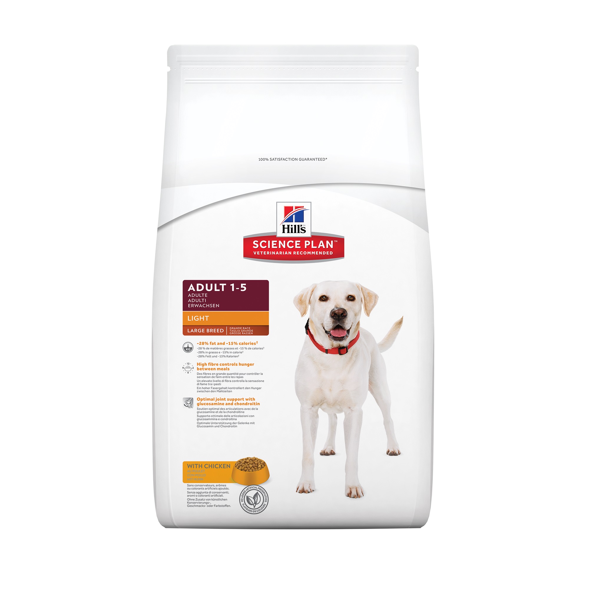 Science Plan™ Canine Adult Light Large Breed Chicken 12 kg