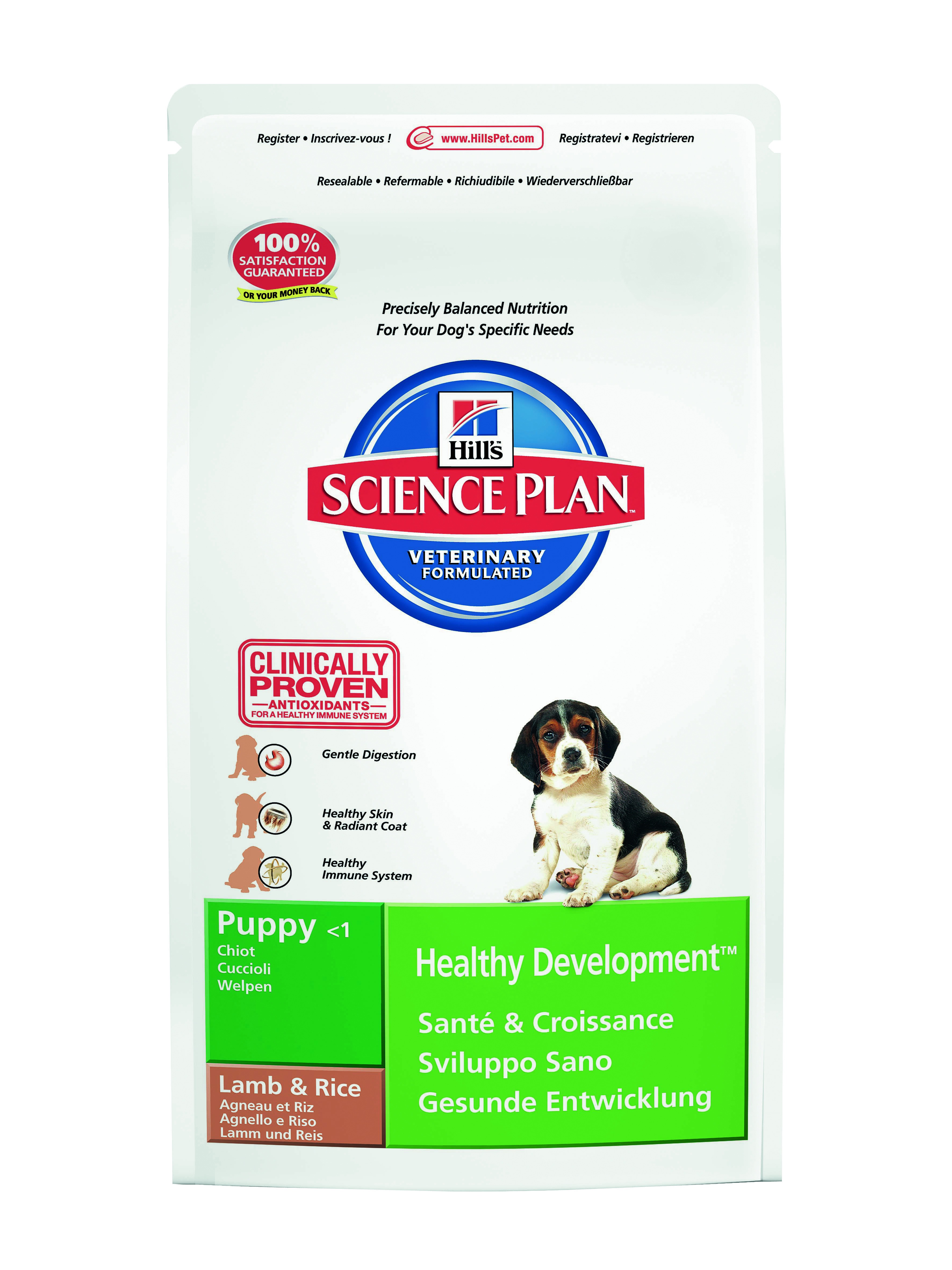 Science Plan™ Puppy Healthy Development™ Medium Lamb & Rice 3 kg Dry