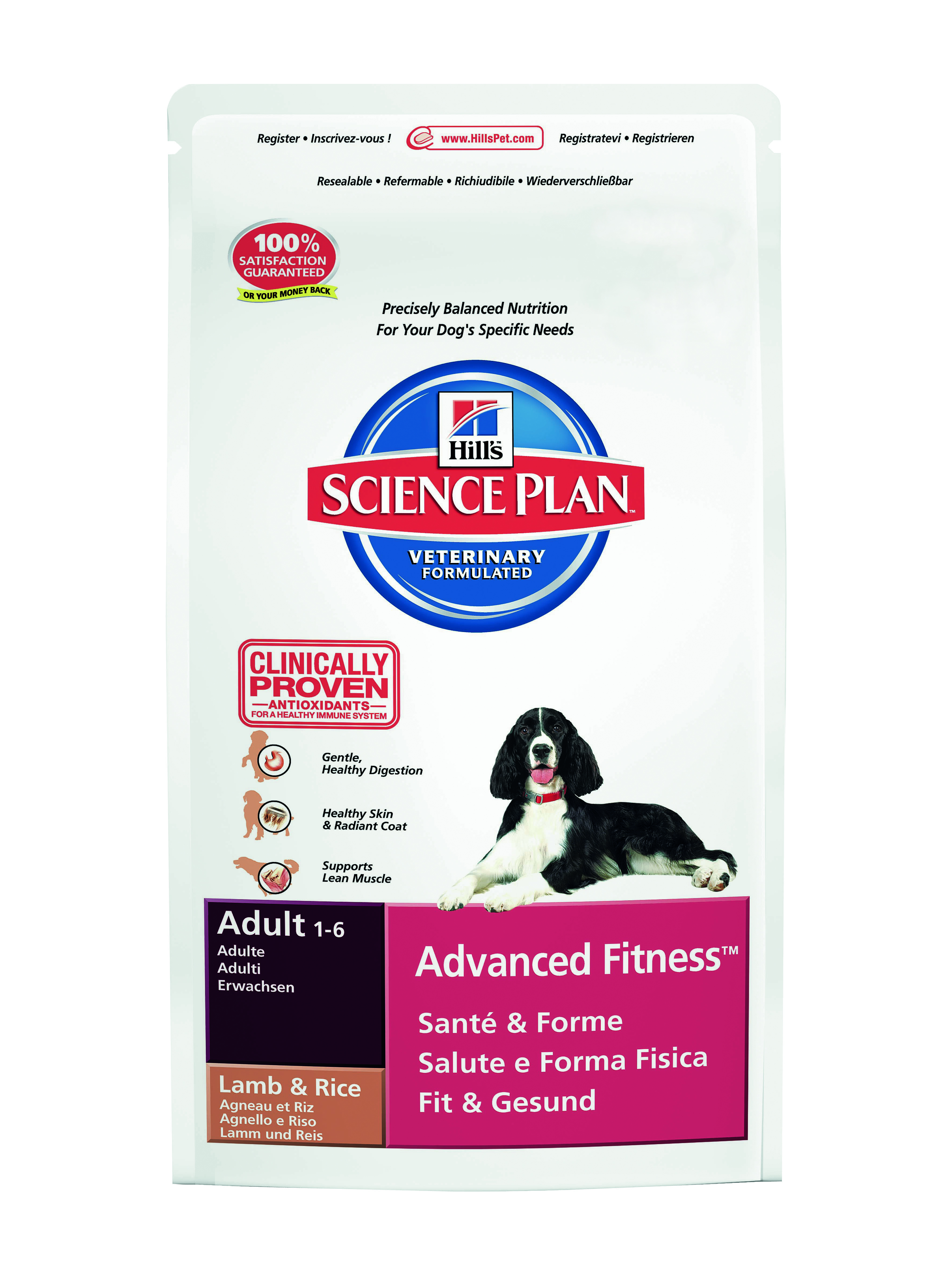 Science Plan™ Canine Adult Advanced Fitness™ Lamb & Rice 3 kg Dry